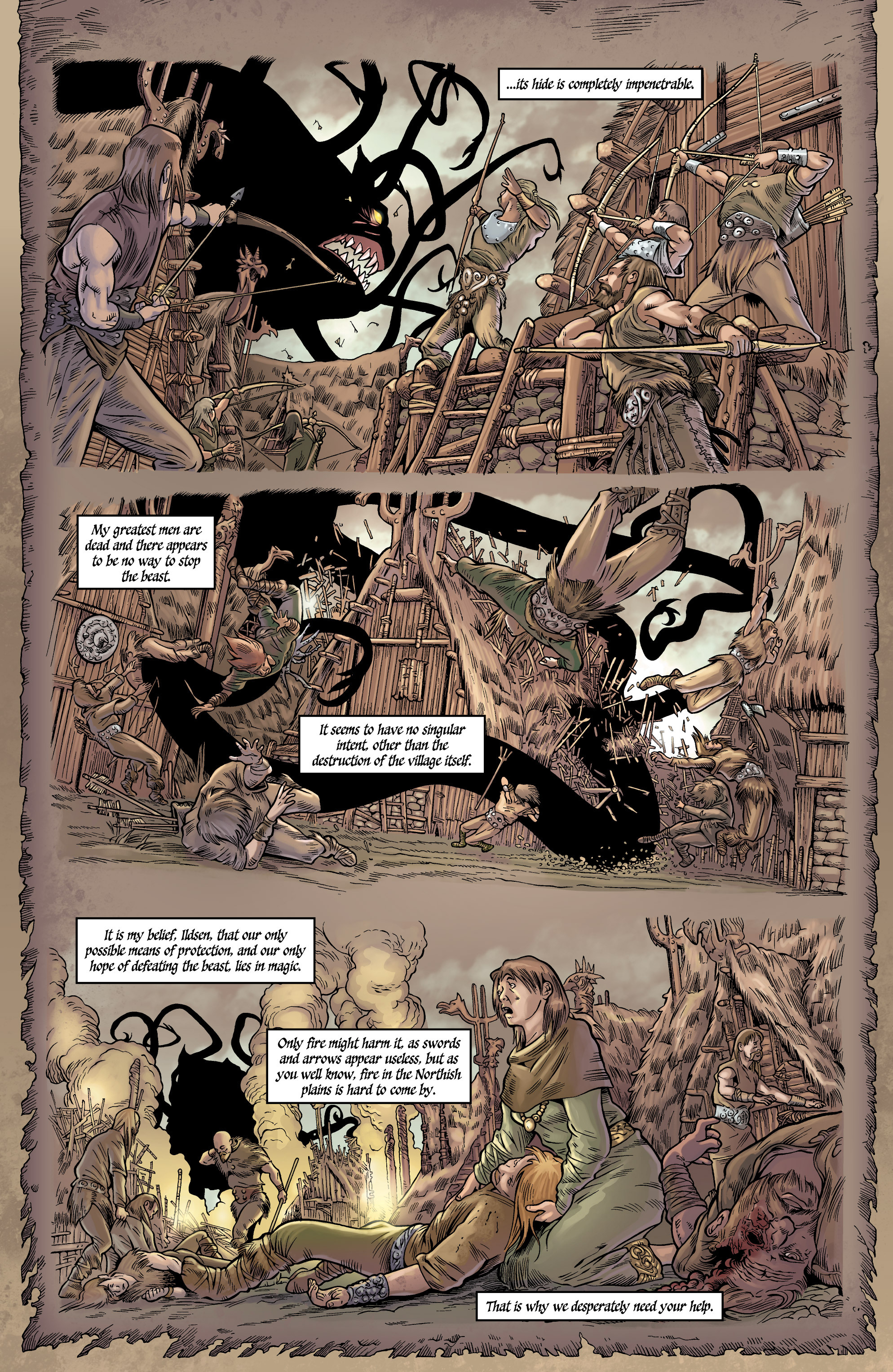 Read online Wolfskin: Hundredth Dream comic -  Issue #1 - 9