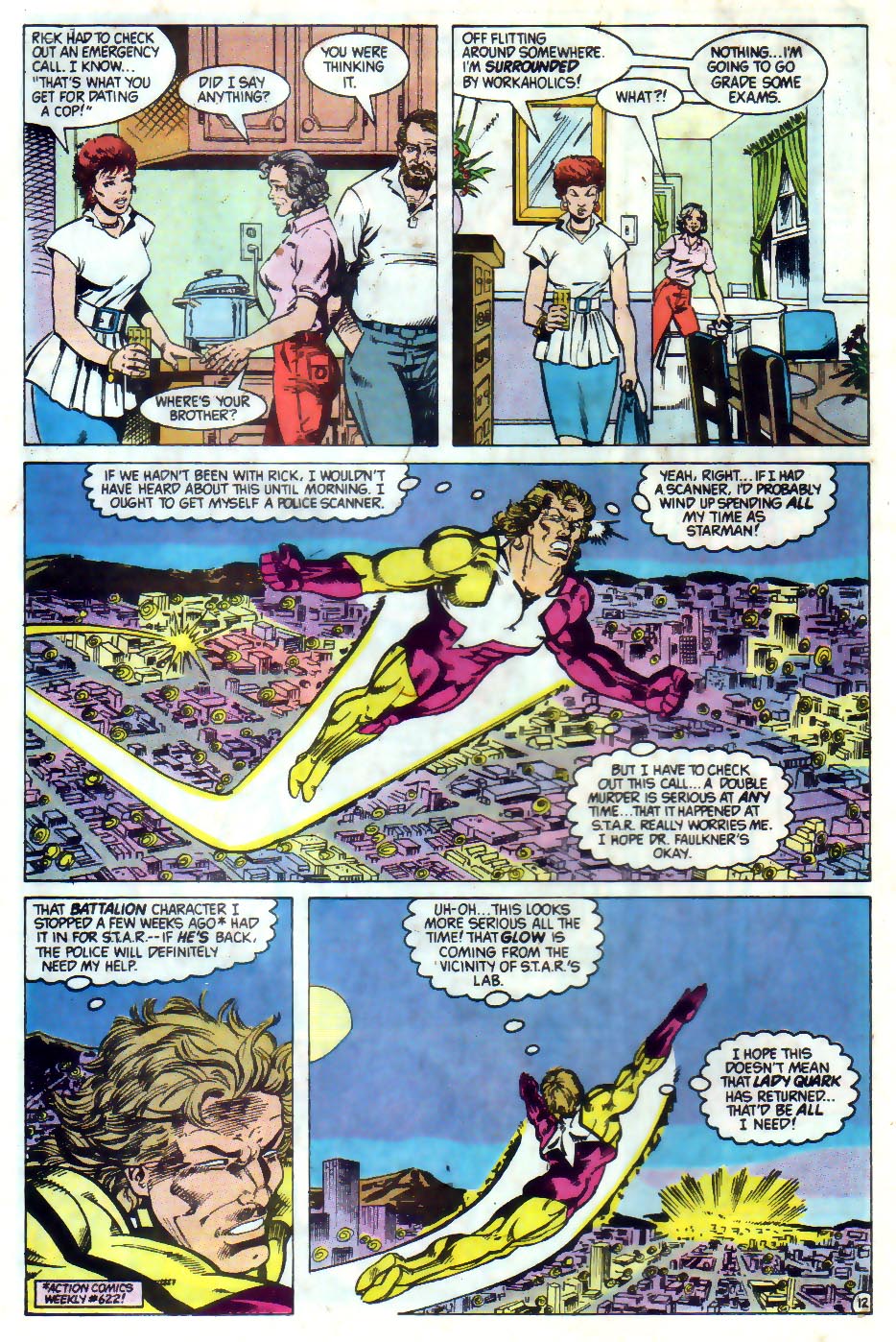 Read online Starman (1988) comic -  Issue #13 - 13