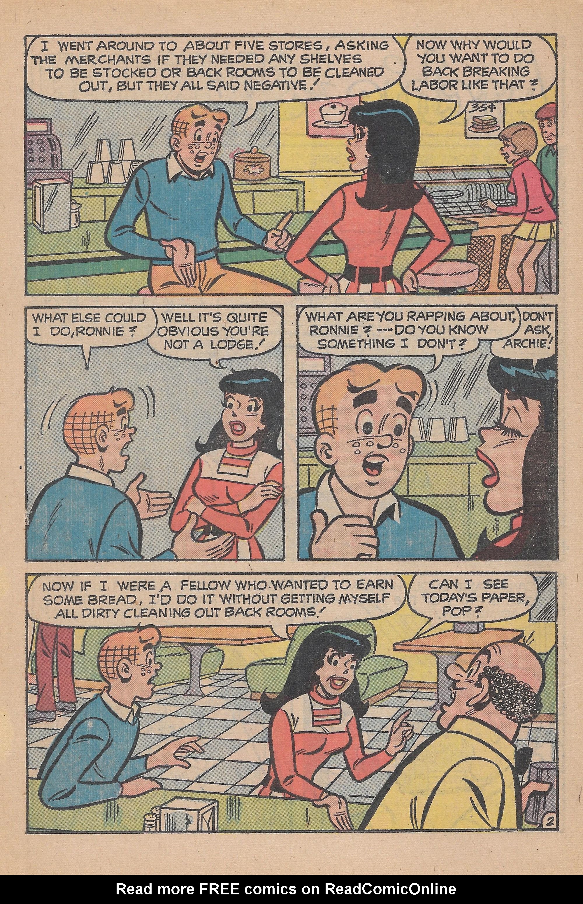 Read online Archie's TV Laugh-Out comic -  Issue #19 - 14