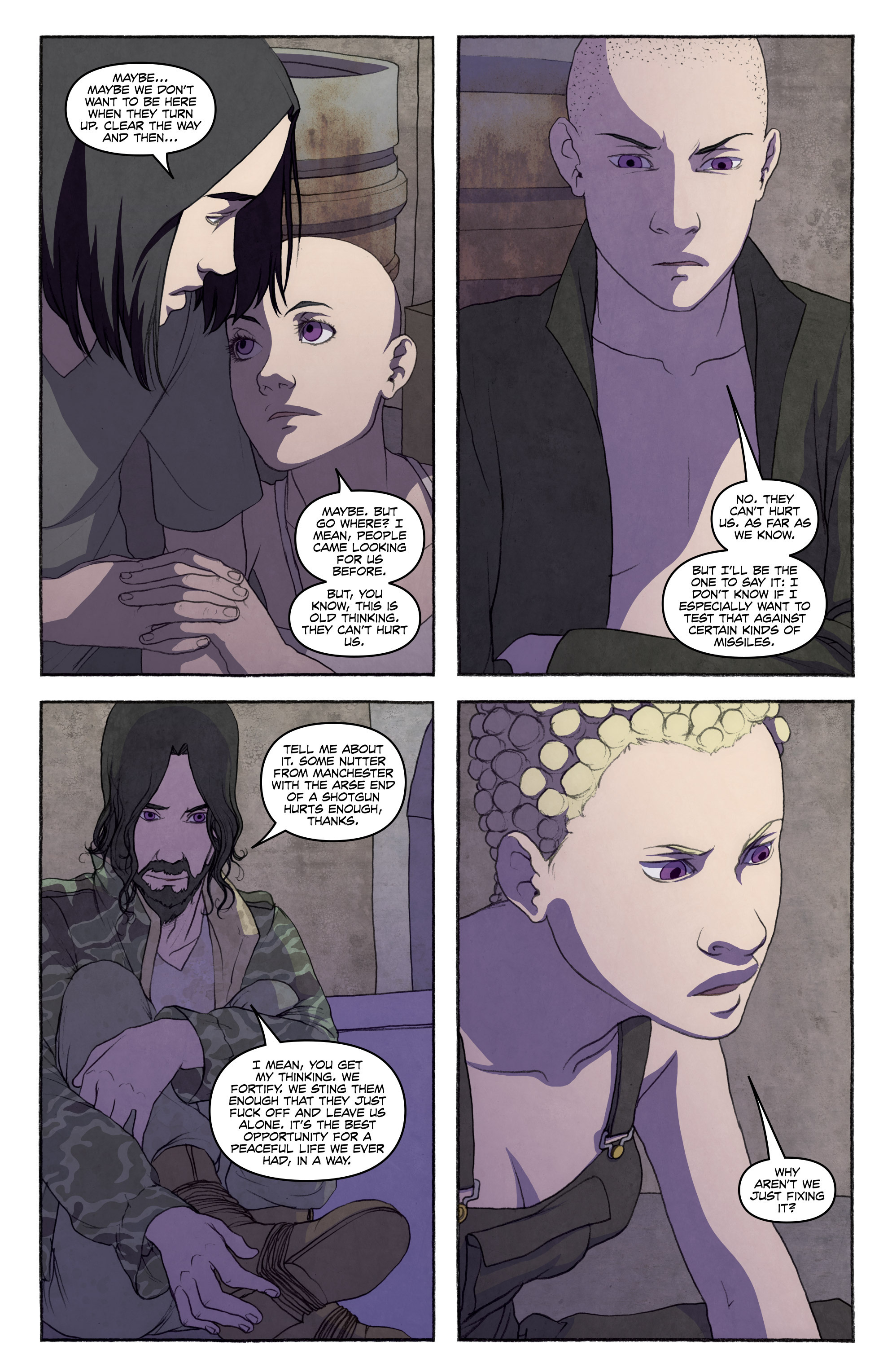 Read online FreakAngels comic -  Issue #6 - 74