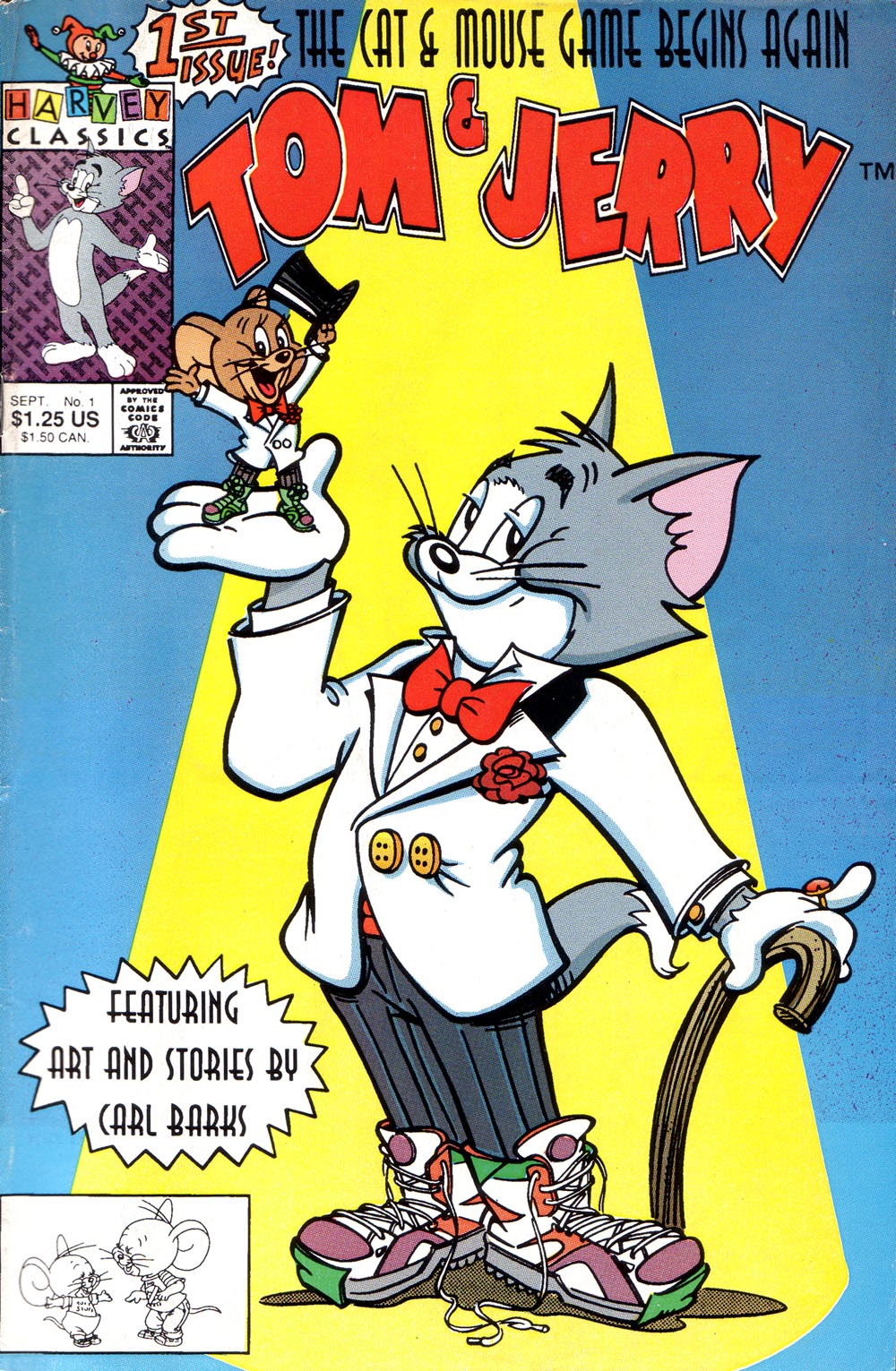 Read online Tom & Jerry comic -  Issue #1 - 1