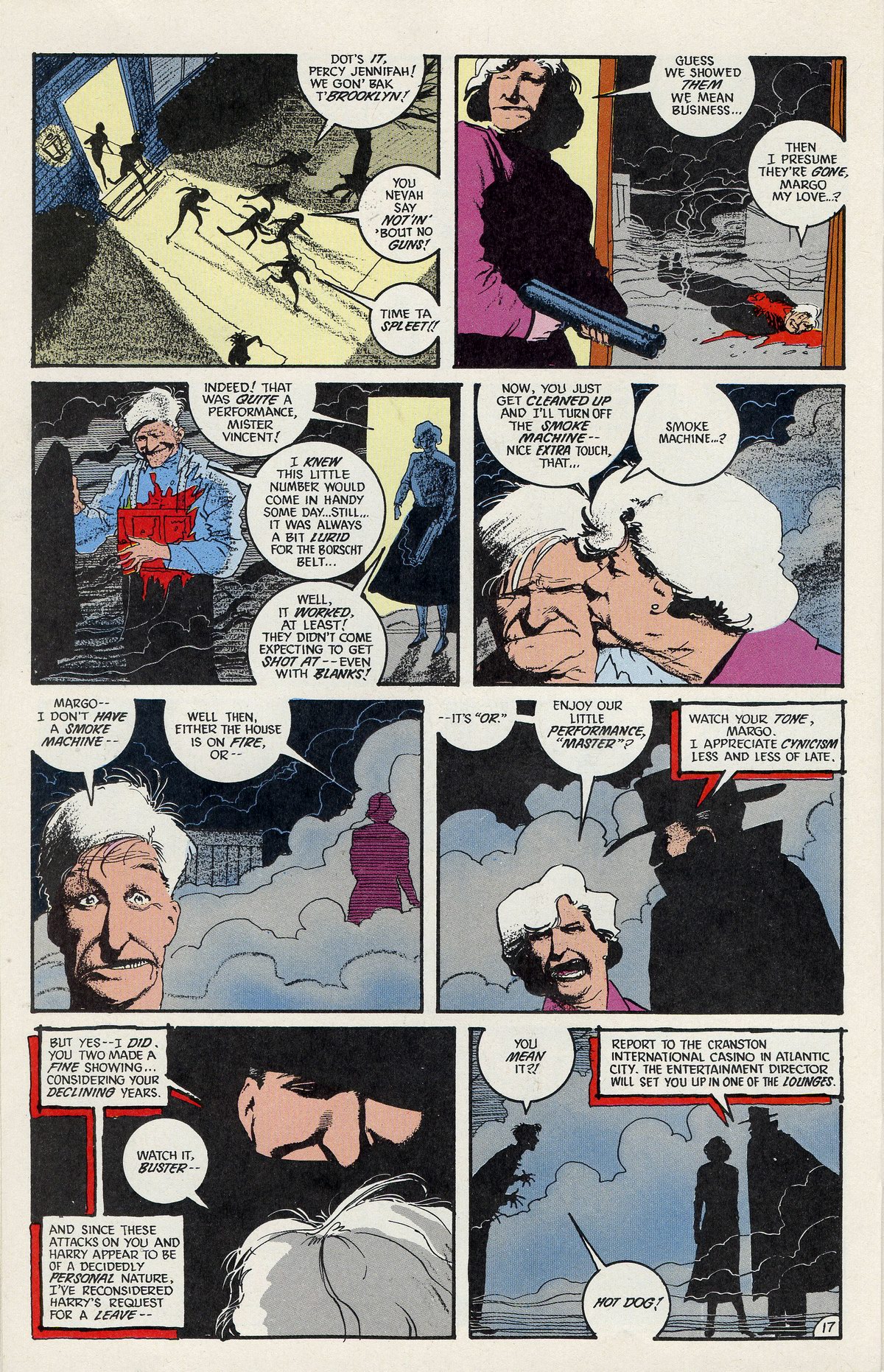 Read online The Shadow (1987) comic -  Issue #9 - 22