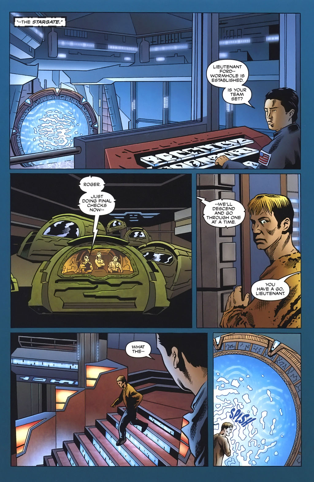 Read online Stargate Atlantis: Wraithfall comic -  Issue #2 - 15