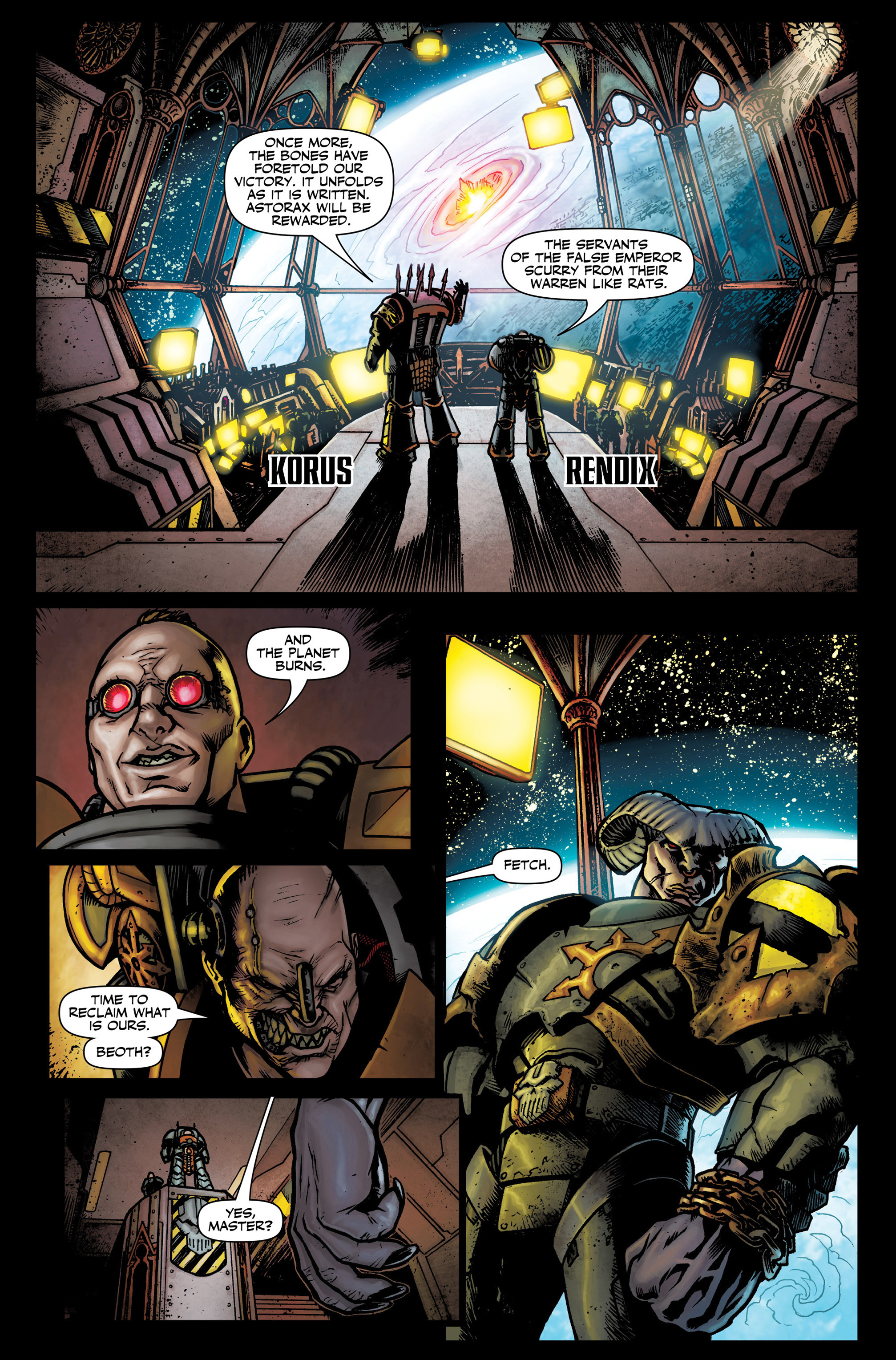 Read online Warhammer 40,000: Will of Iron comic -  Issue #3 - 8