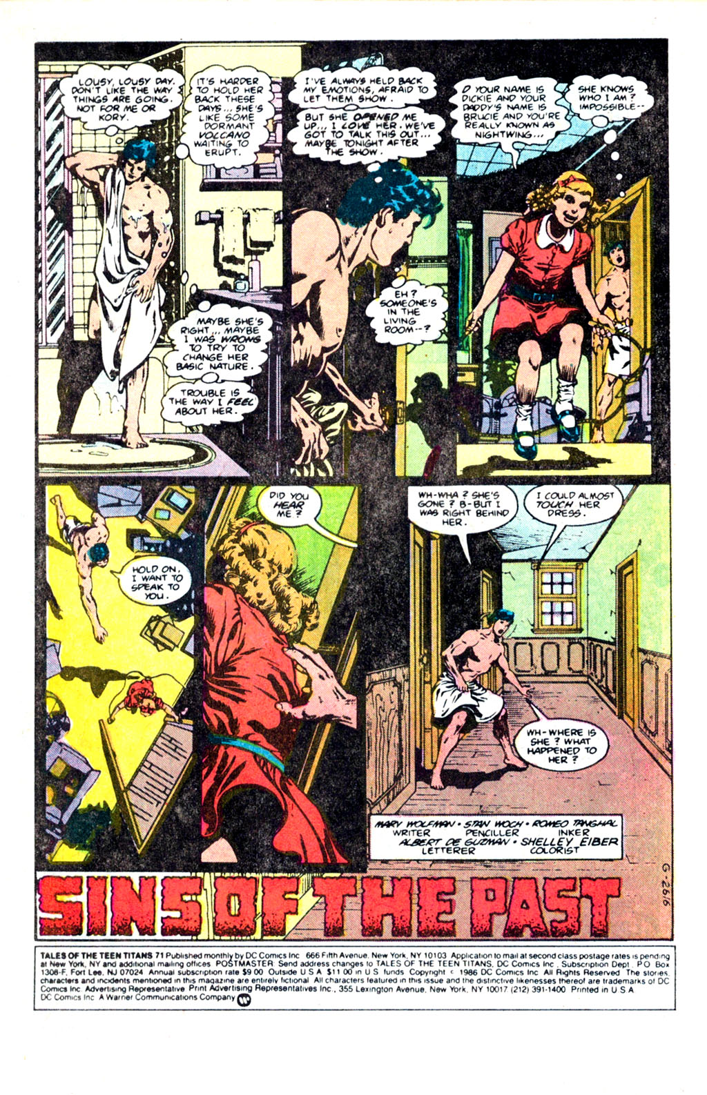 Read online Tales of the Teen Titans comic -  Issue #71 - 2