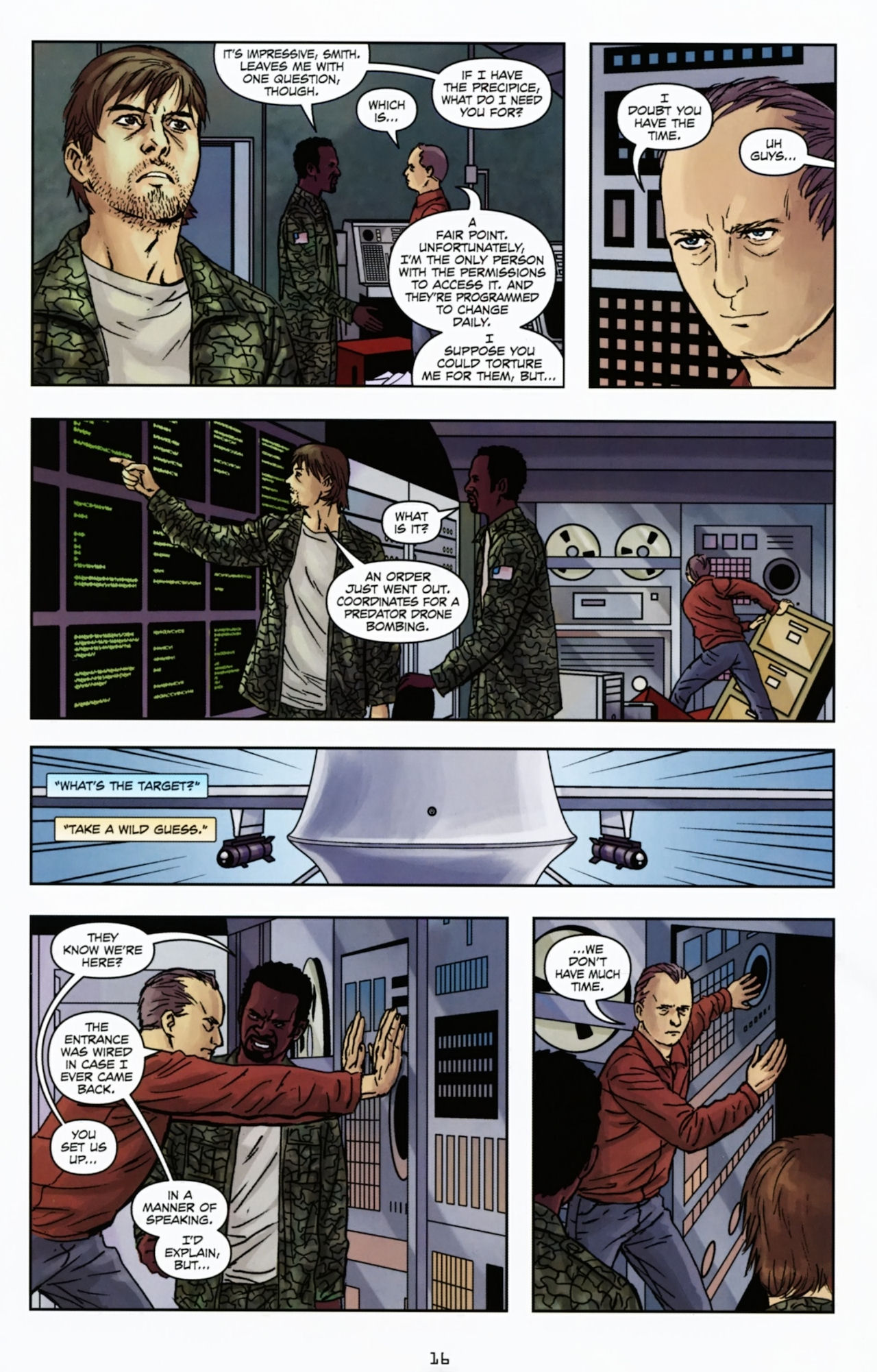 Read online Jericho comic -  Issue #5 - 19