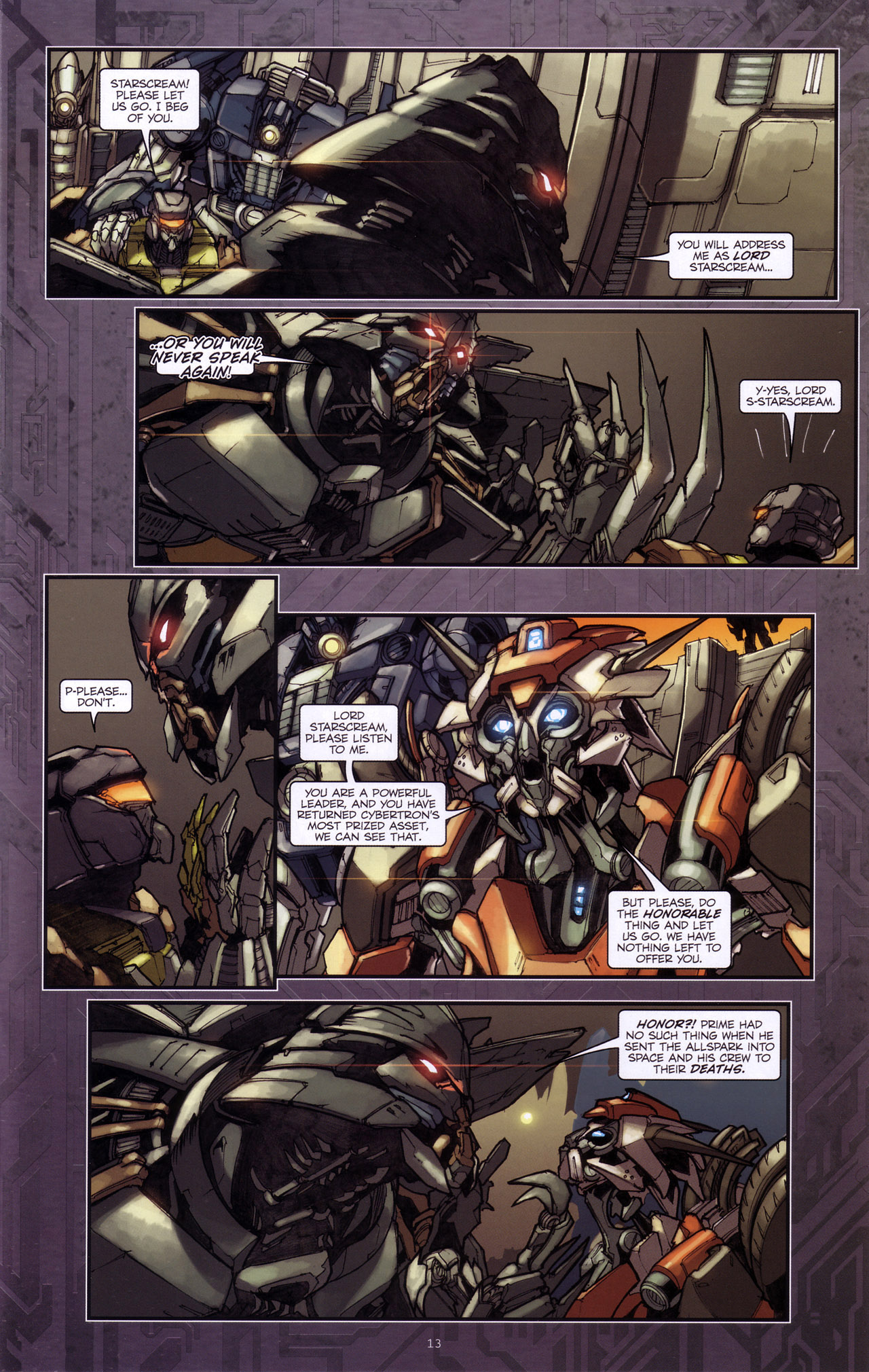 Read online Transformers: The Reign of Starscream comic -  Issue #4 - 15