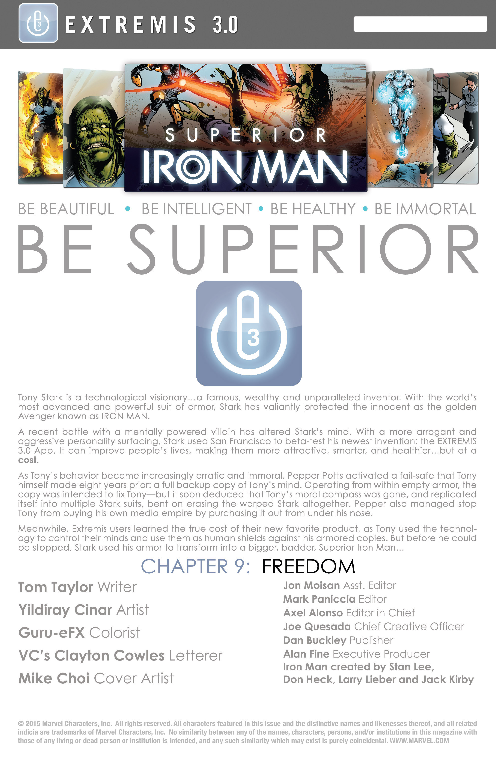 Read online Superior Iron Man comic -  Issue #9 - 2