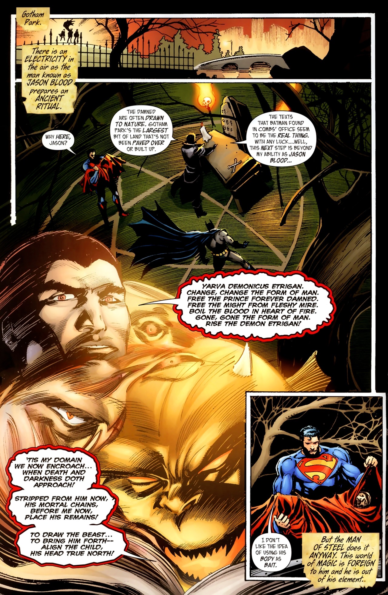 Read online Superman and Batman vs. Vampires and Werewolves comic -  Issue #6 - 8