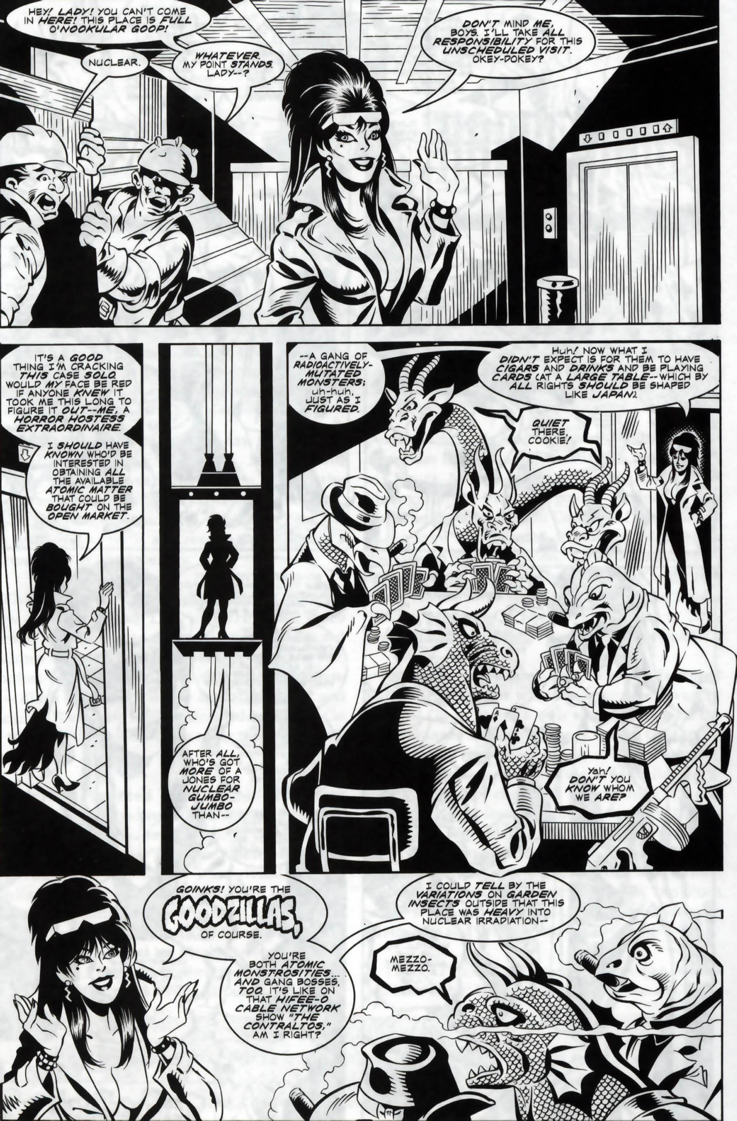 Read online Elvira, Mistress of the Dark comic -  Issue #120 - 24
