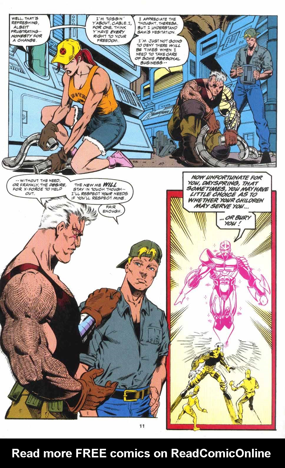 Read online Cable (1993) comic -  Issue #5 - 12