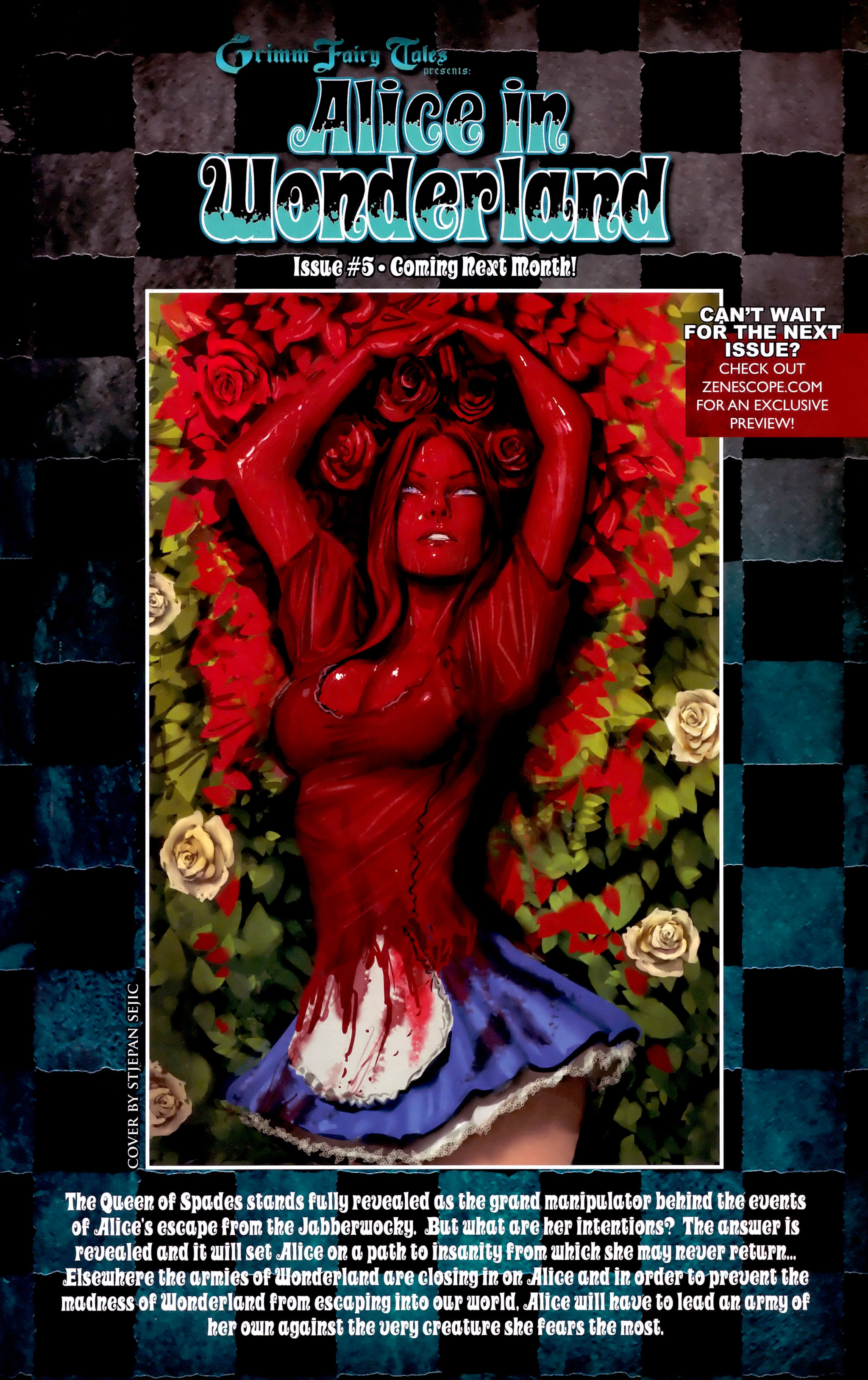 Read online Grimm Fairy Tales presents Alice in Wonderland comic -  Issue #4 - 23