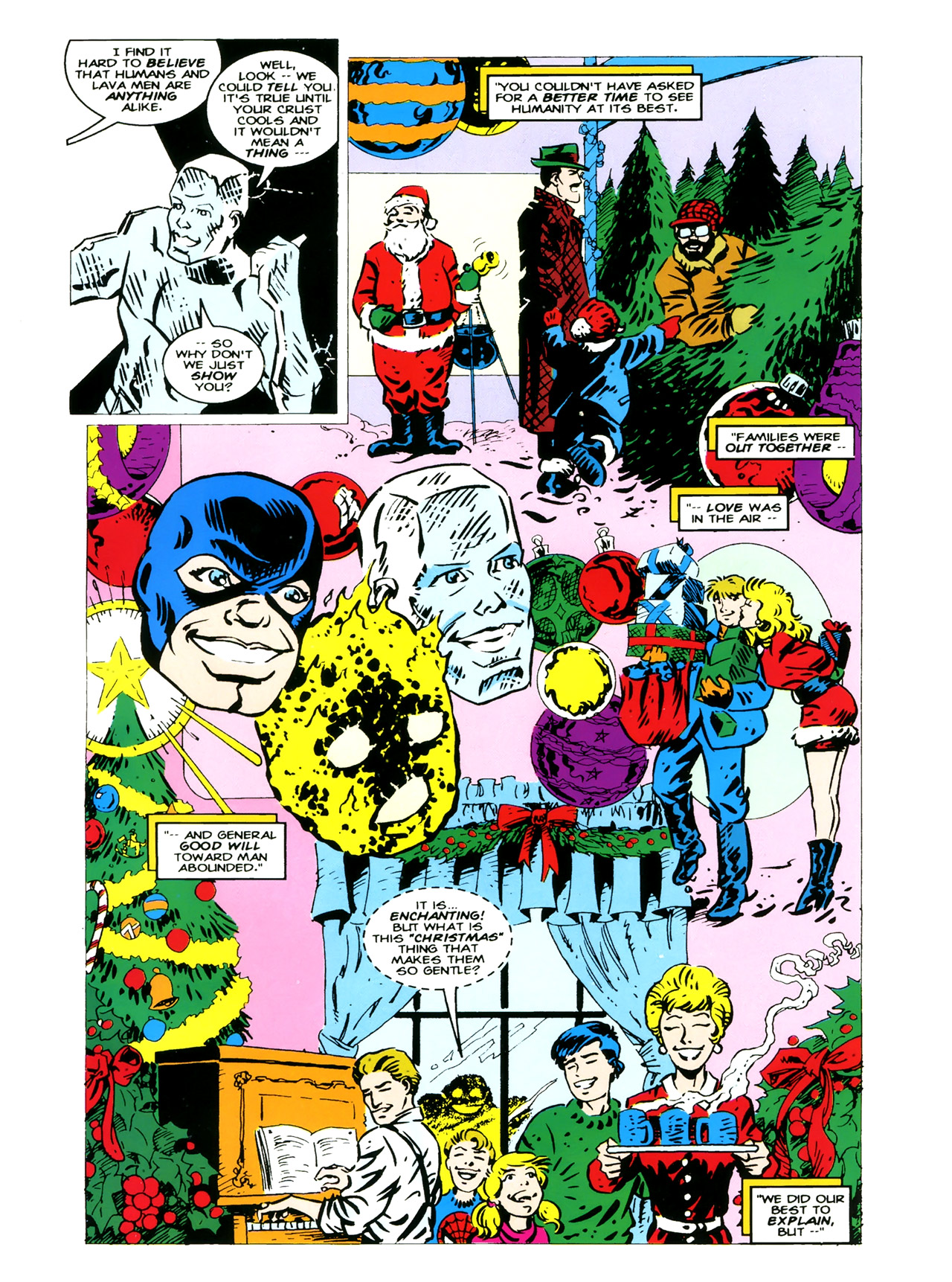 Read online Marvel Holiday Spectacular Magazine comic -  Issue # TPB - 68