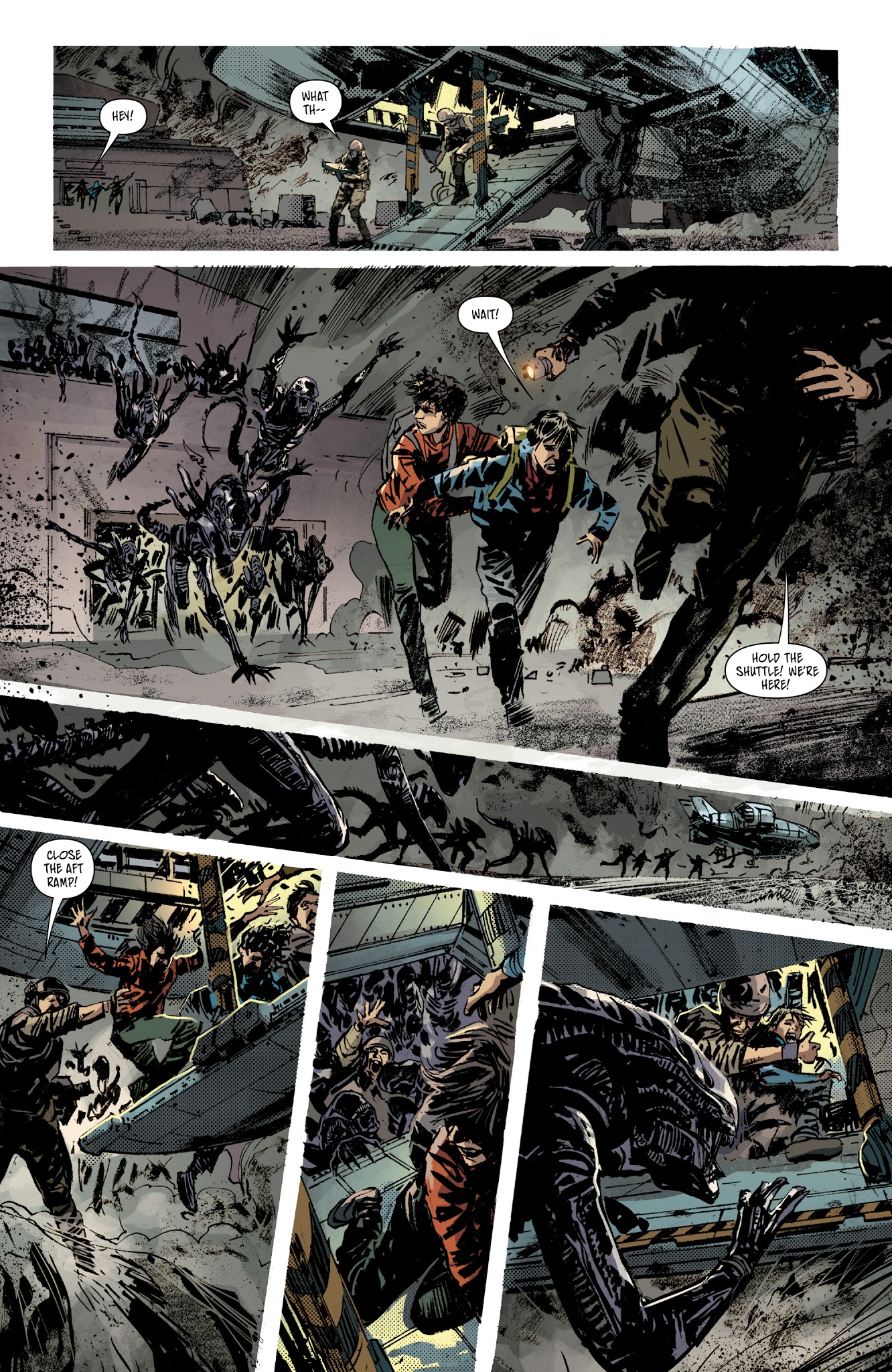 Read online Aliens: Dust To Dust comic -  Issue #1 - 19