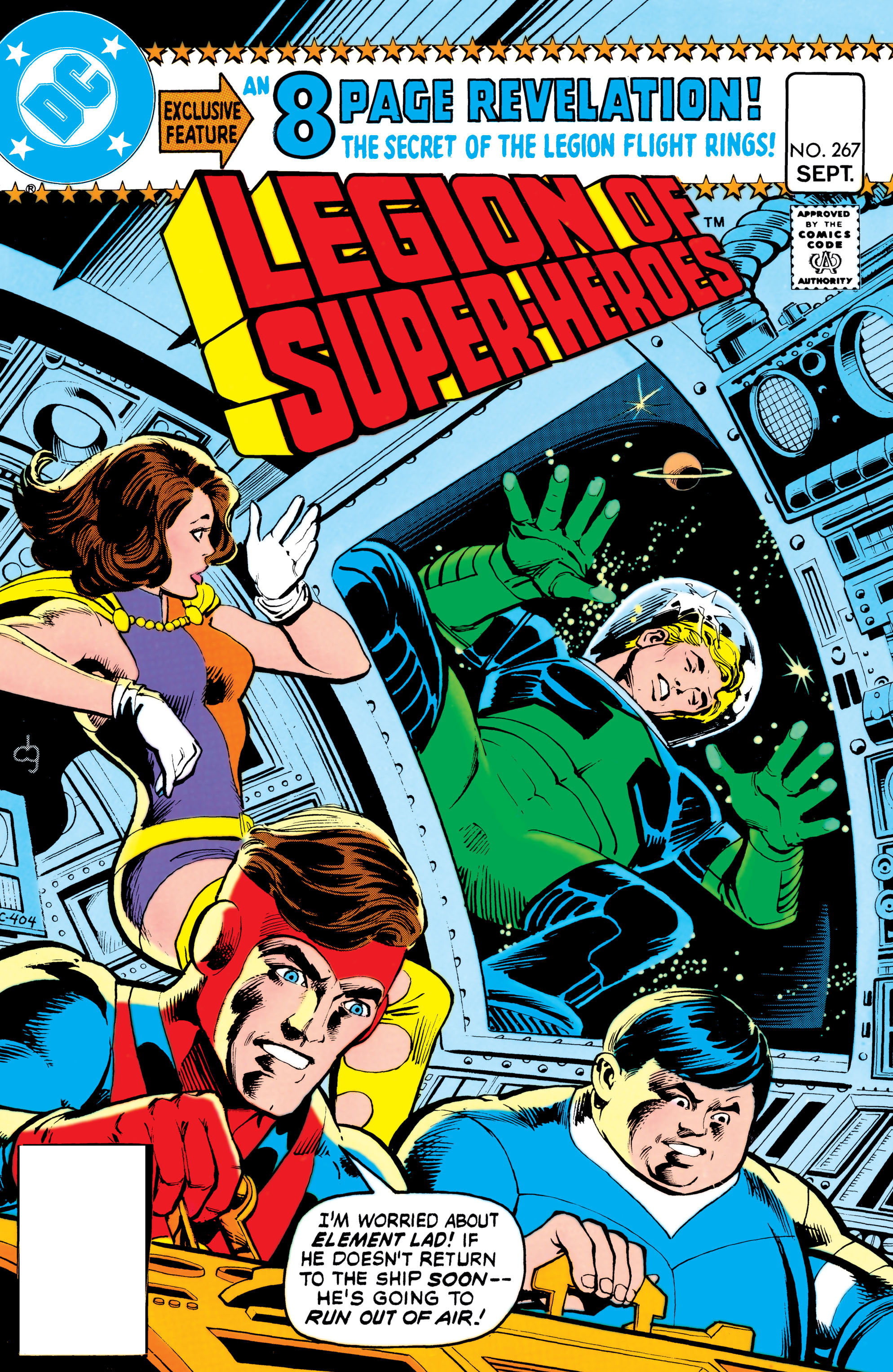 Read online Legion of Super-Heroes (1980) comic -  Issue #267 - 1