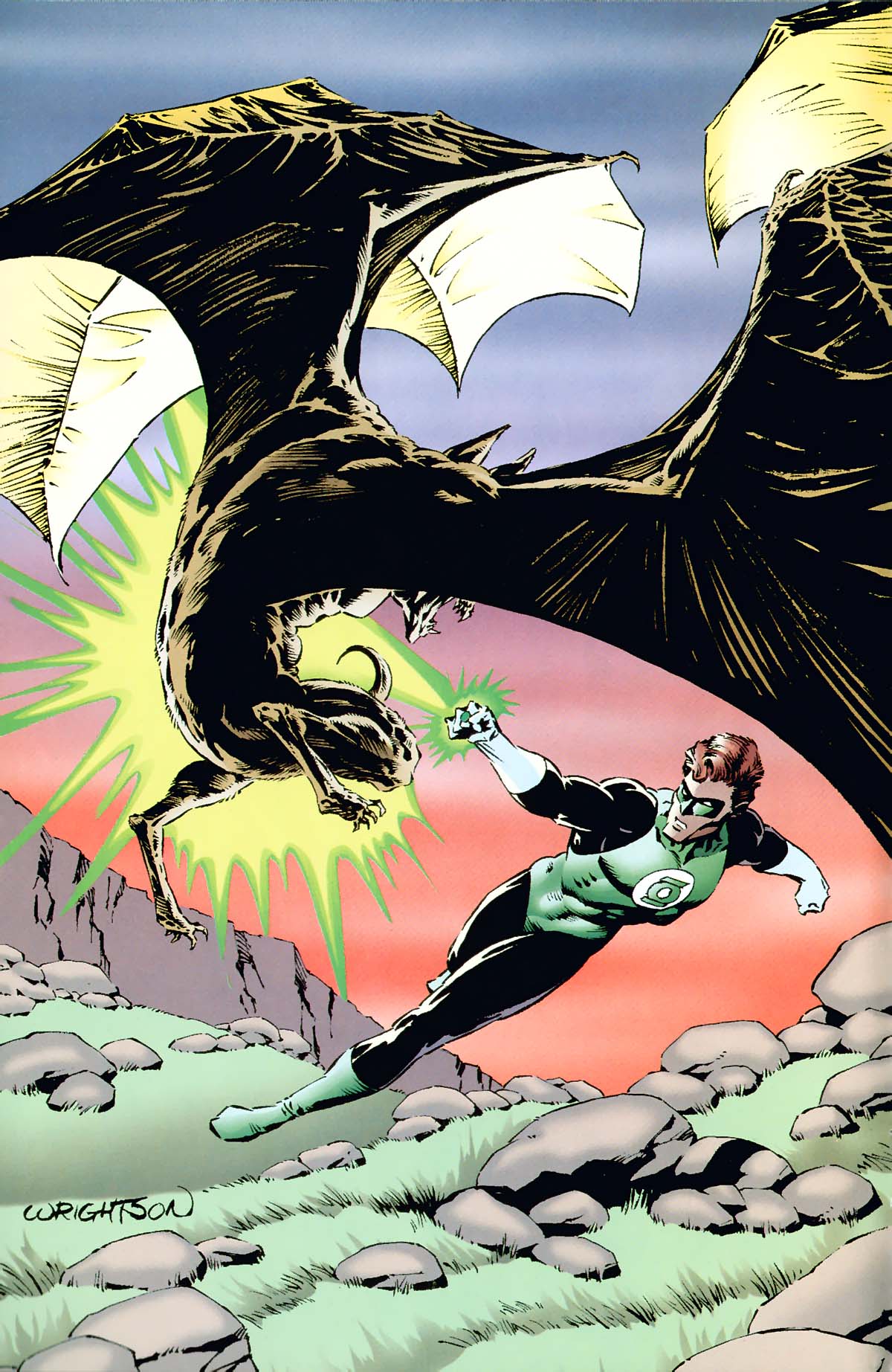 Read online Green Lantern Gallery comic -  Issue # Full - 10