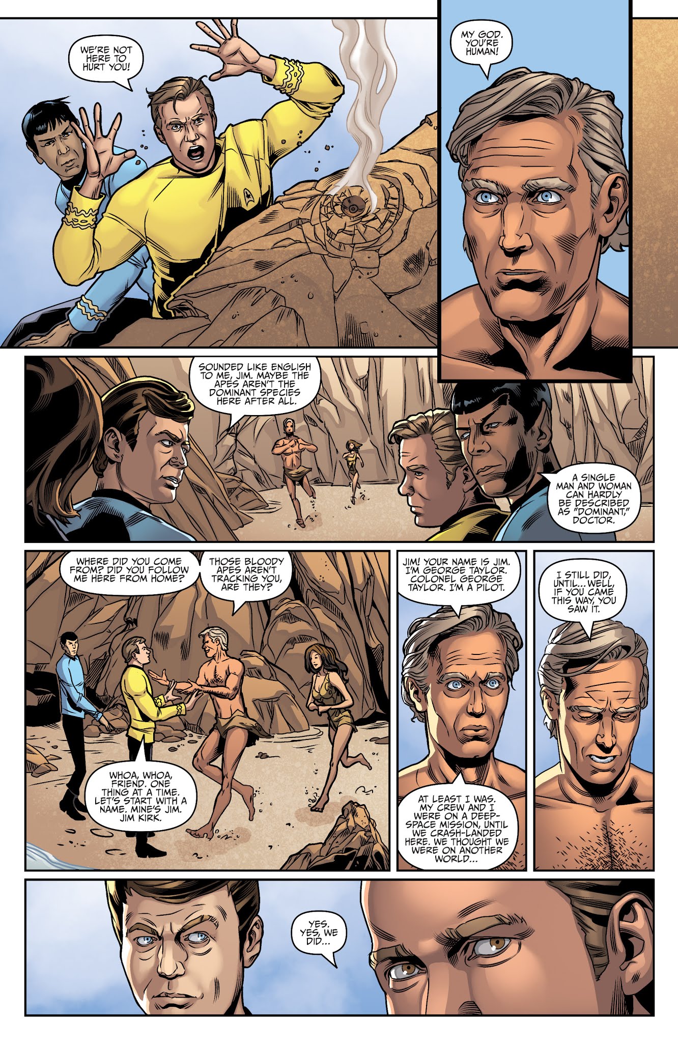 Read online Star Trek/Planet of the Apes: The Primate Directive comic -  Issue #2 - 13
