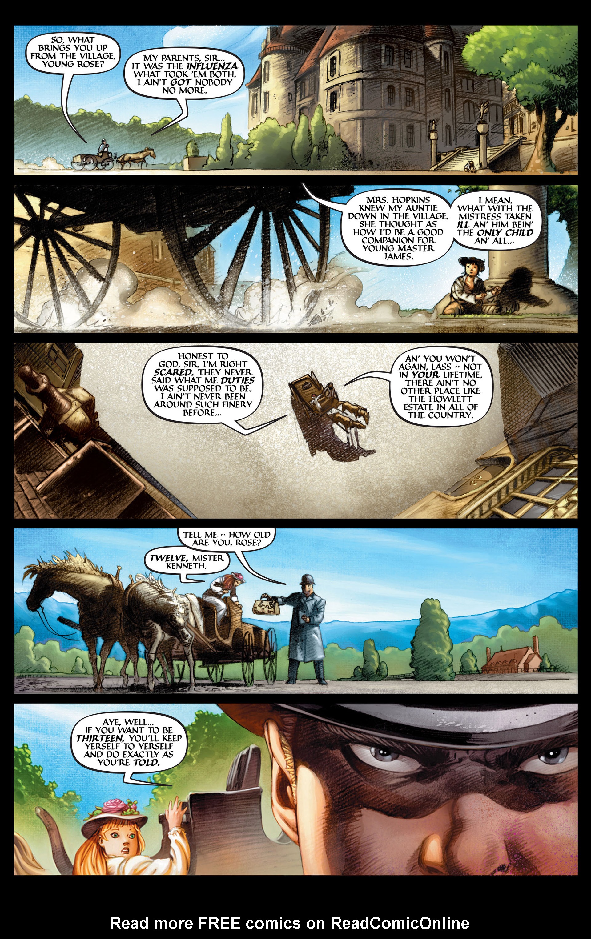Read online Wolverine: The Origin comic -  Issue #1 - 4