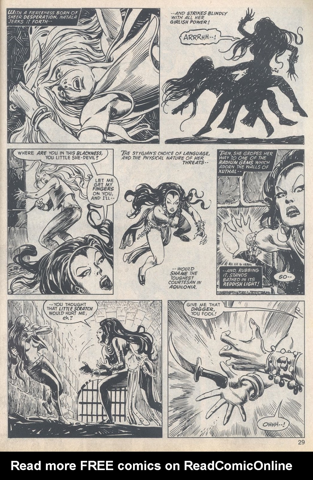 The Savage Sword Of Conan issue 20 - Page 29