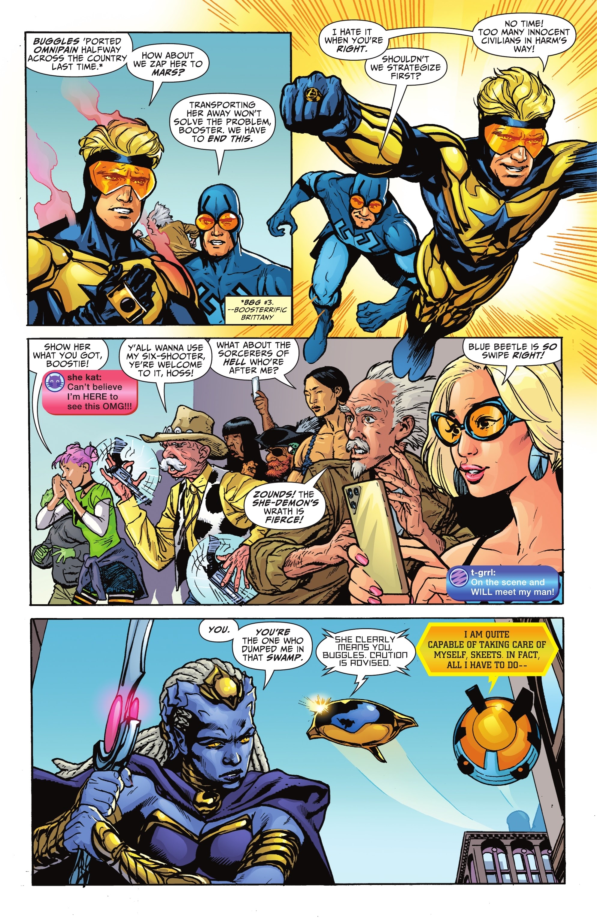Read online Blue & Gold comic -  Issue #5 - 5