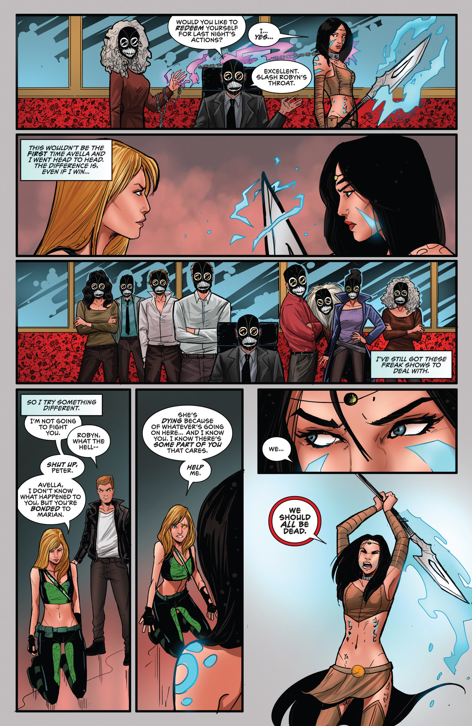 Read online Grimm Fairy Tales presents Robyn Hood (2014) comic -  Issue #10 - 16