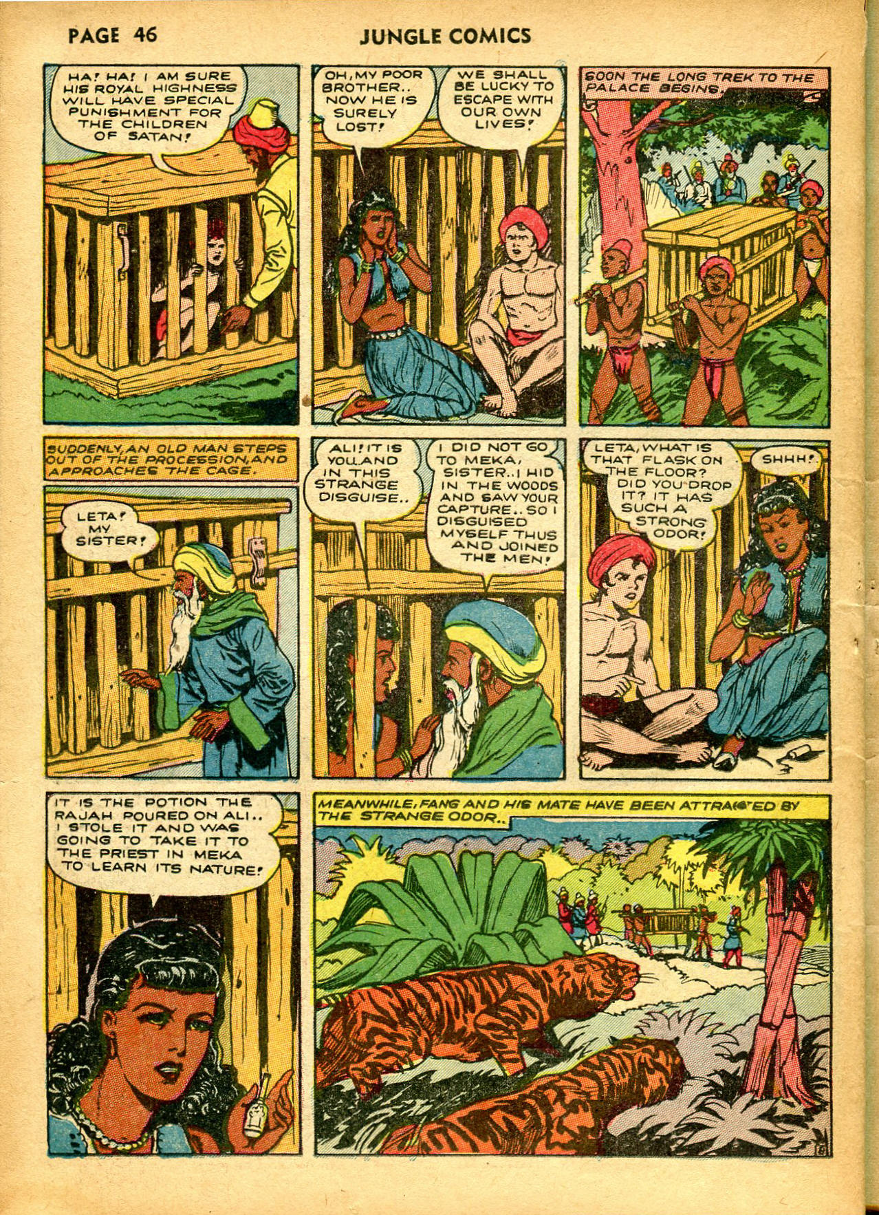 Read online Jungle Comics comic -  Issue #32 - 49
