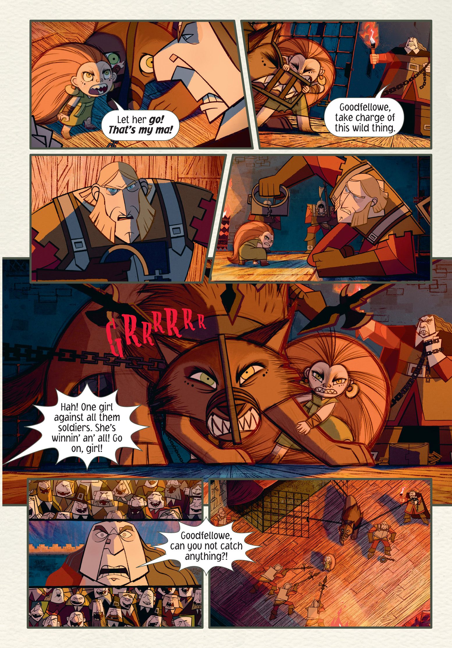 Read online Wolfwalkers: The Graphic Novel comic -  Issue # TPB (Part 2) - 100