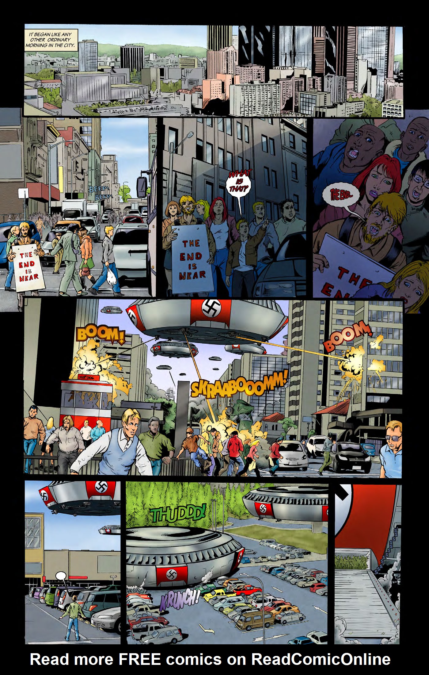 Read online Nazi Werewolves from Outer Space comic -  Issue #1 - 3