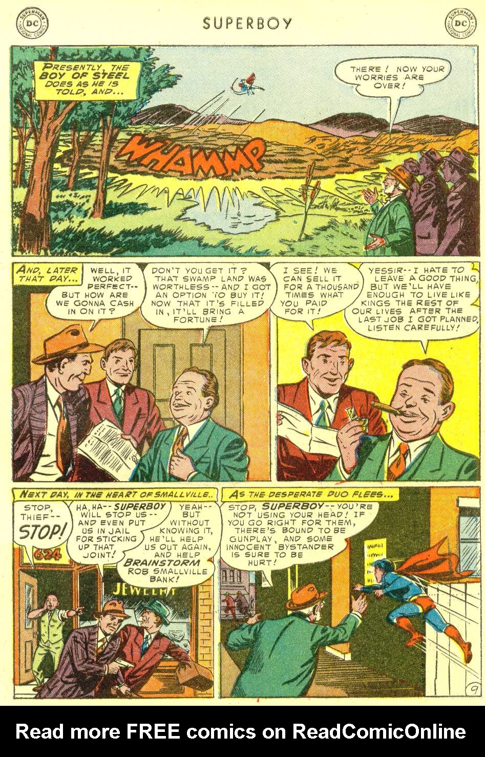 Read online Superboy (1949) comic -  Issue #31 - 10