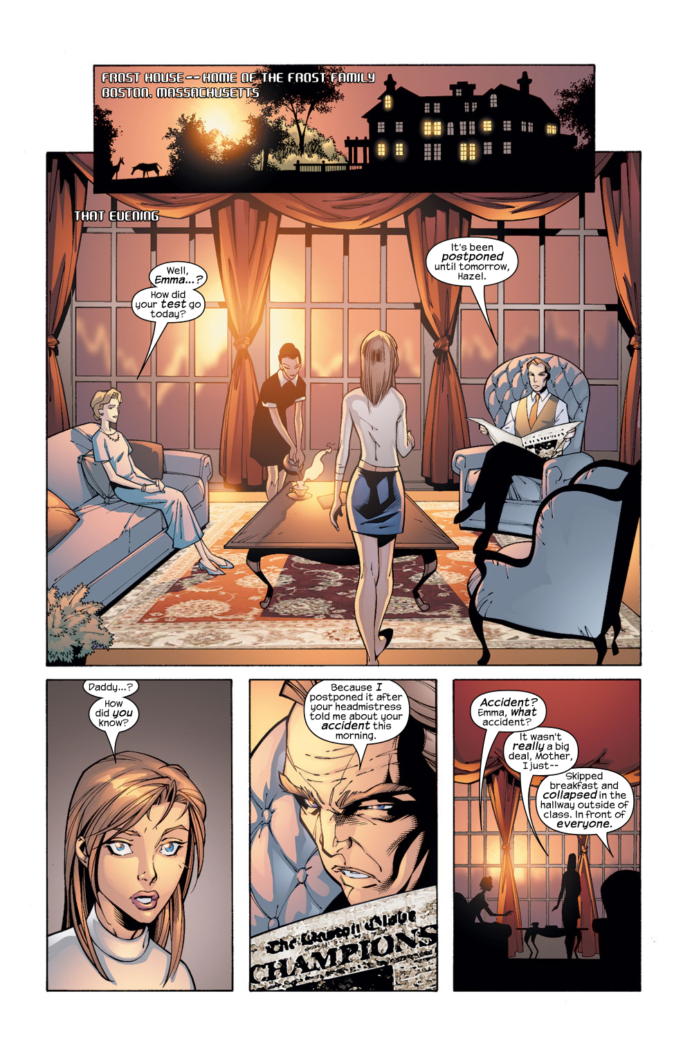 Read online Emma Frost comic -  Issue #2 - 7