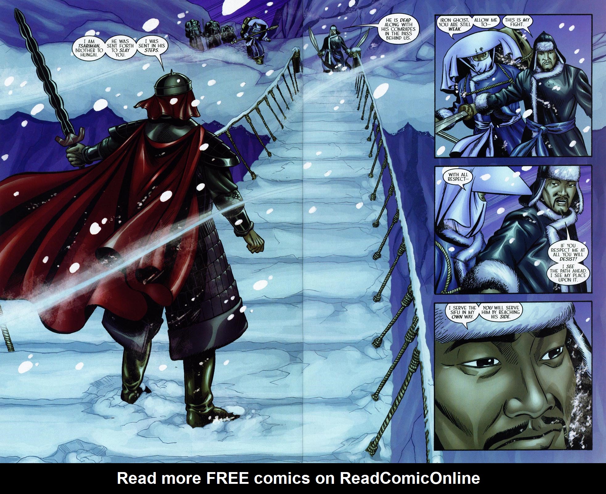 Read online Silken Ghost comic -  Issue #4 - 13
