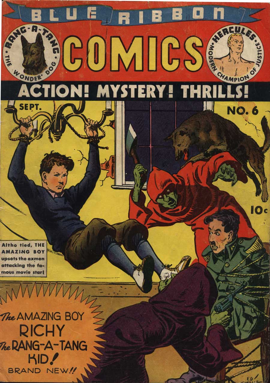 Read online Blue Ribbon Comics (1939) comic -  Issue #6 - 1