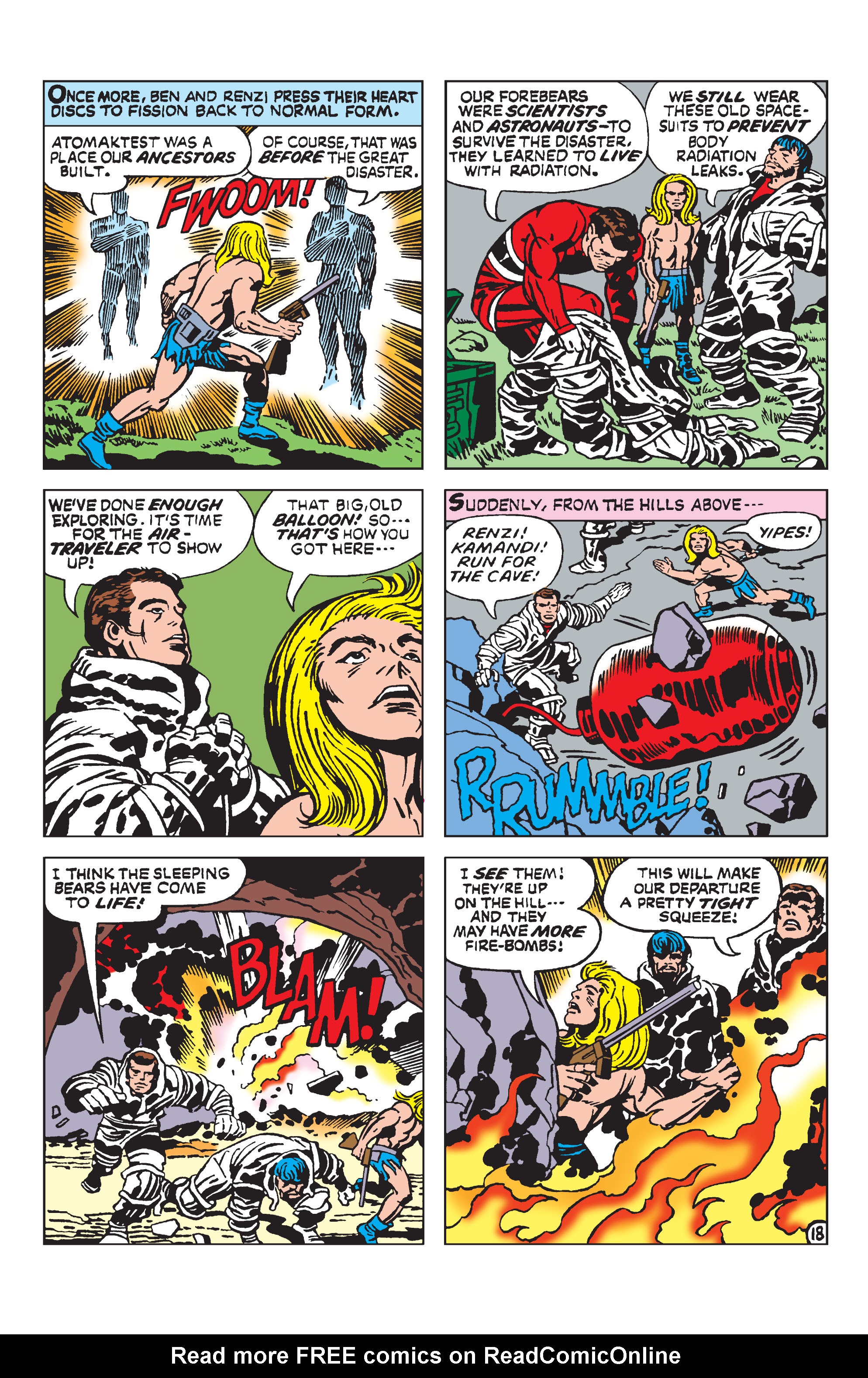 Read online Kamandi, The Last Boy On Earth comic -  Issue #8 - 18