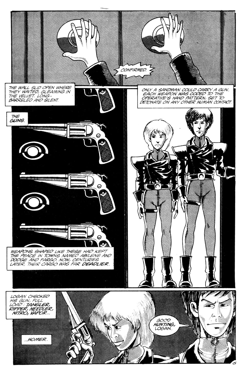 Read online Logan's Run (1990) comic -  Issue #1 - 17
