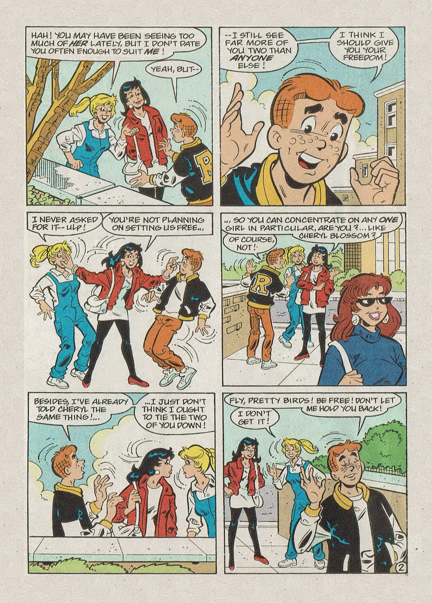 Read online Betty and Veronica Digest Magazine comic -  Issue #121 - 4