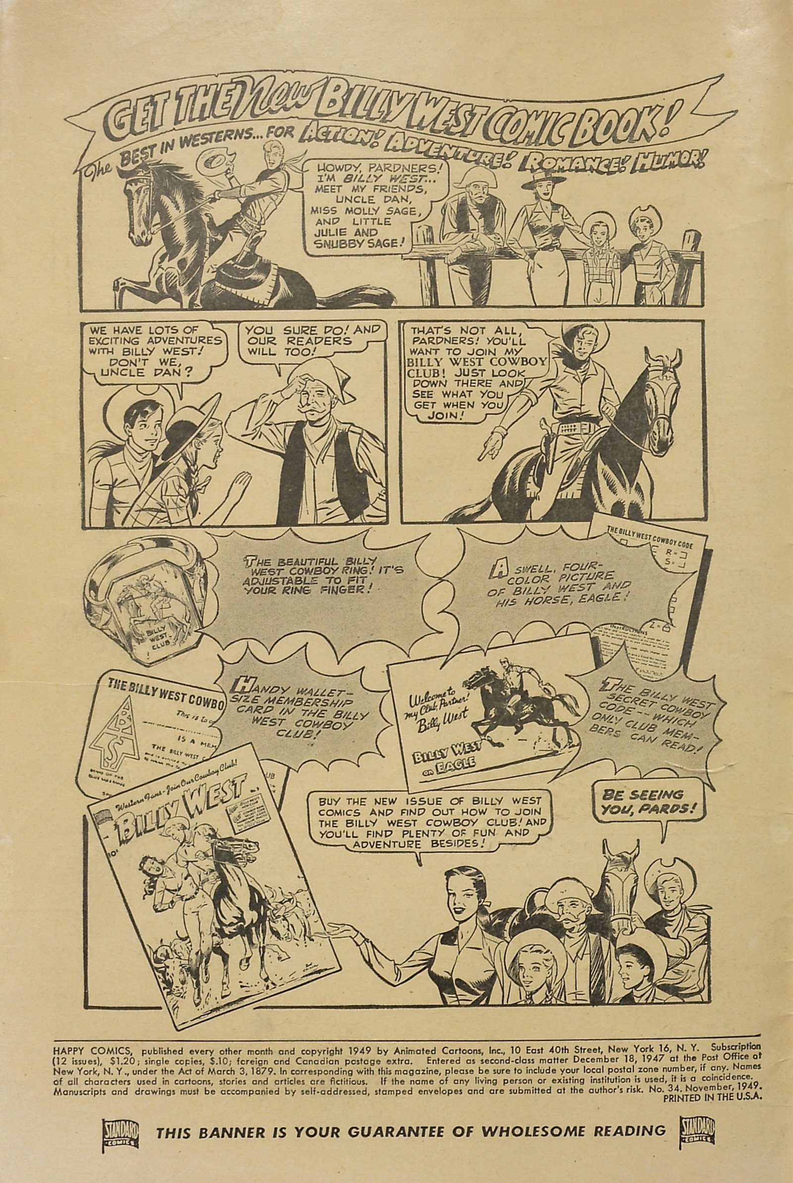 Read online Happy Comics comic -  Issue #34 - 2