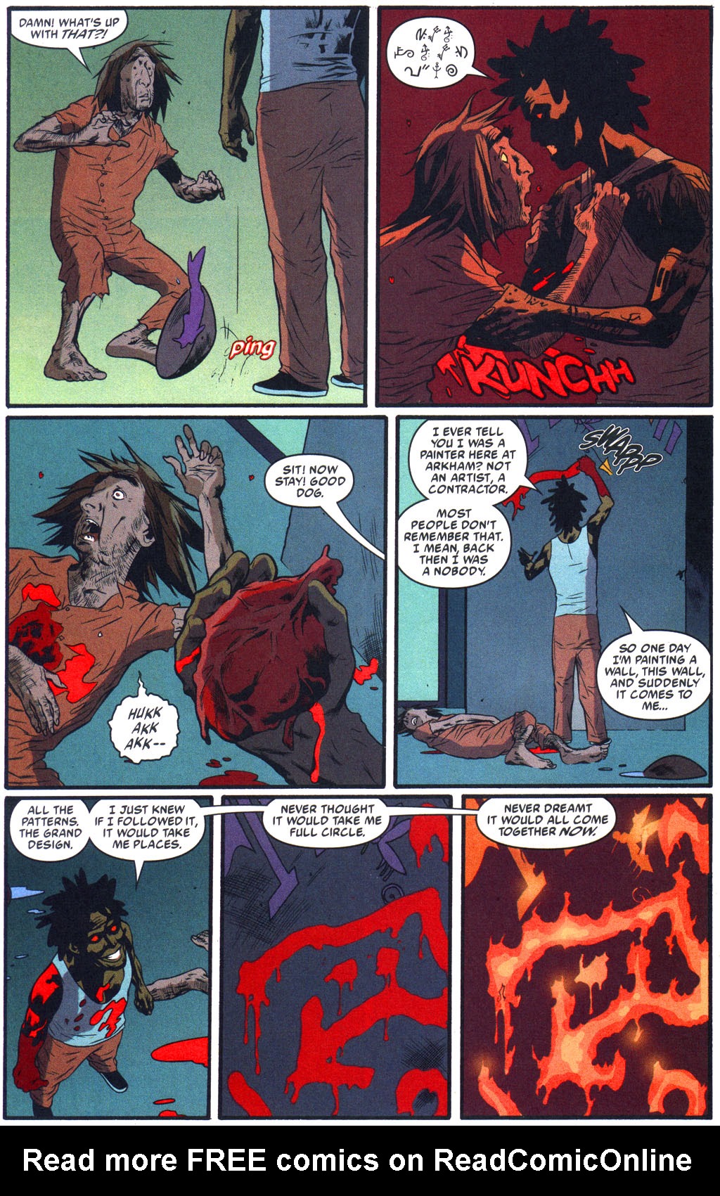 Read online Arkham Asylum: Living Hell comic -  Issue #5 - 23