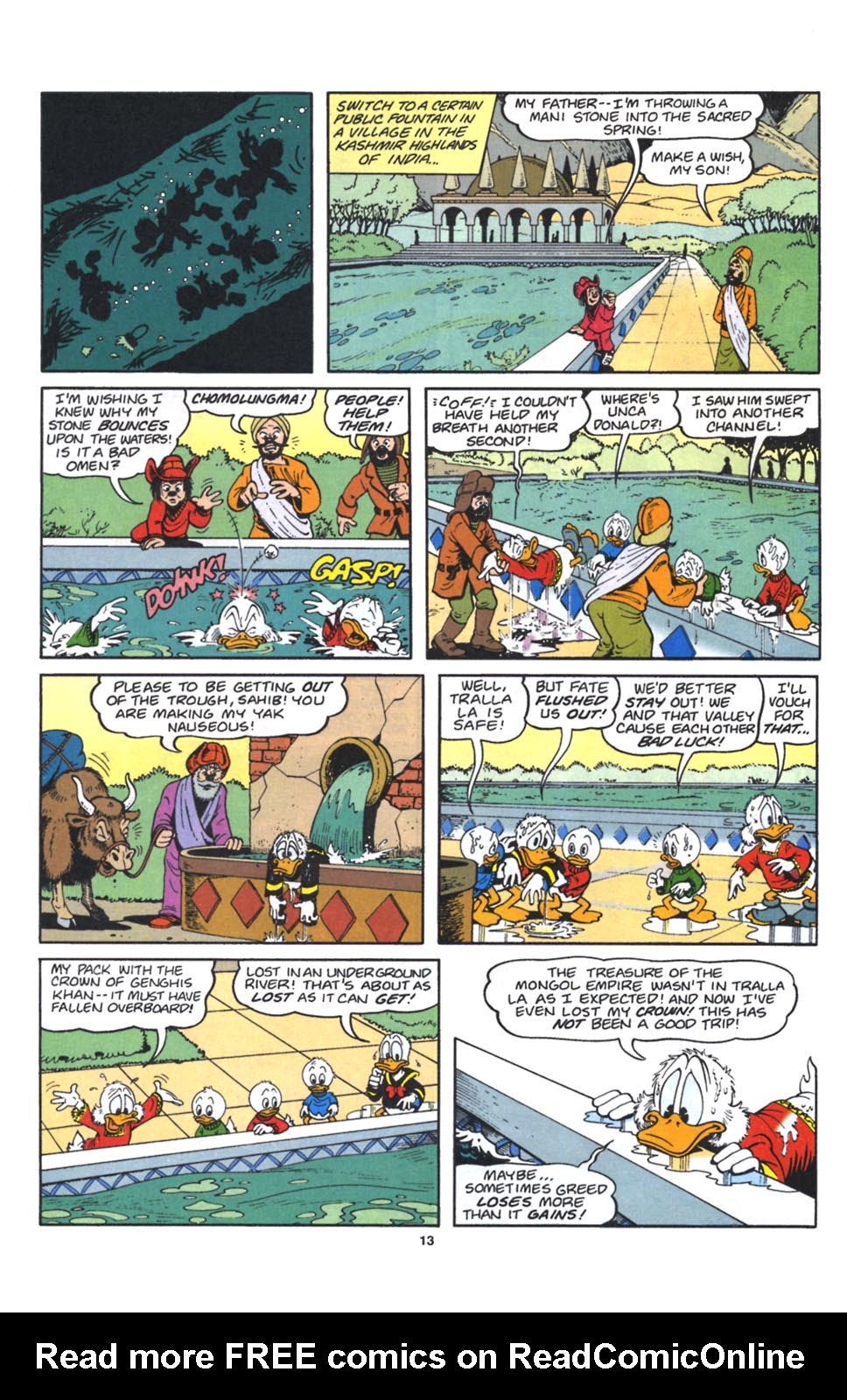 Read online Uncle Scrooge (1953) comic -  Issue #262 - 14