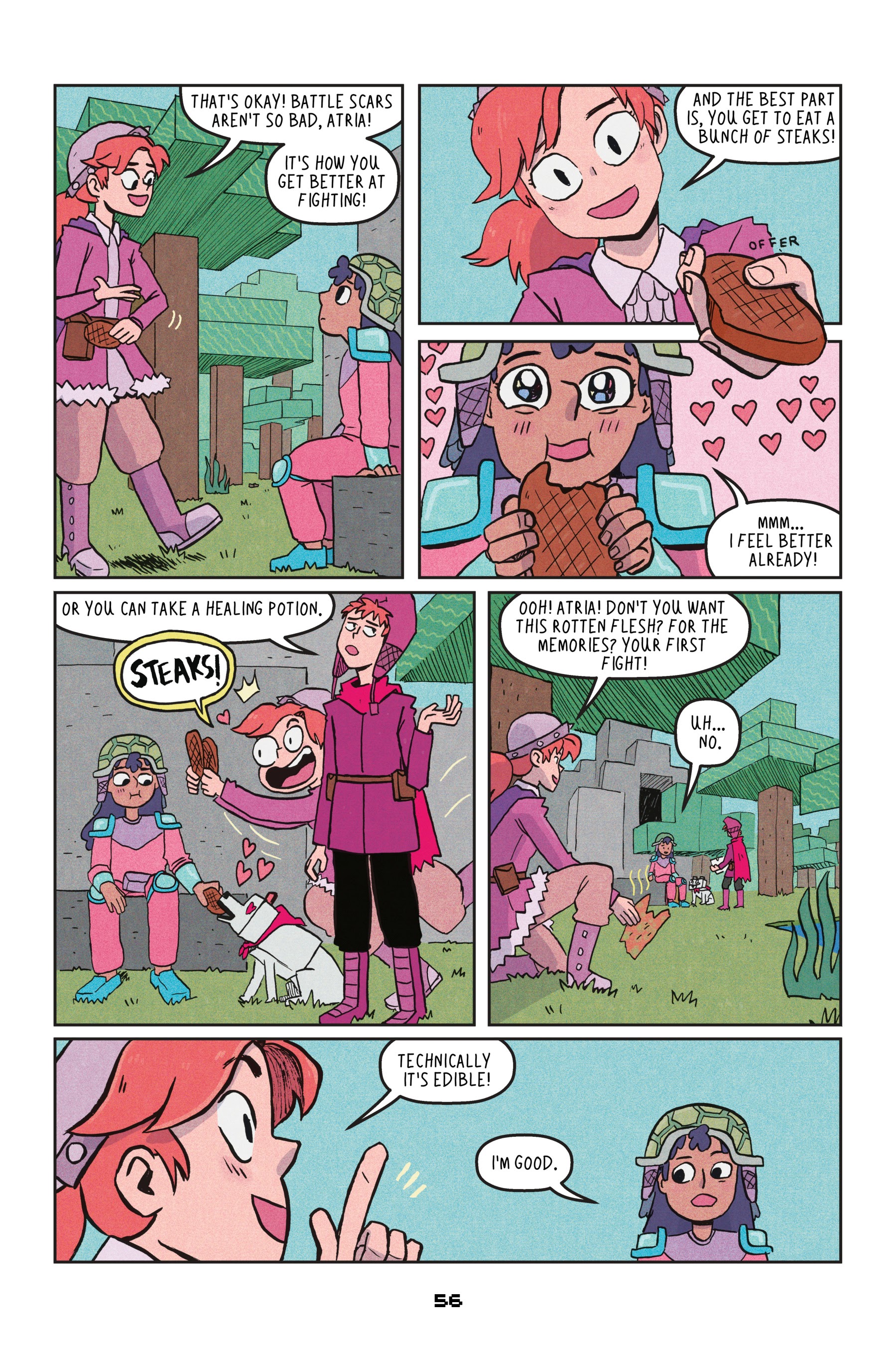 Read online Minecraft: Wither Without You comic -  Issue # TPB - 58