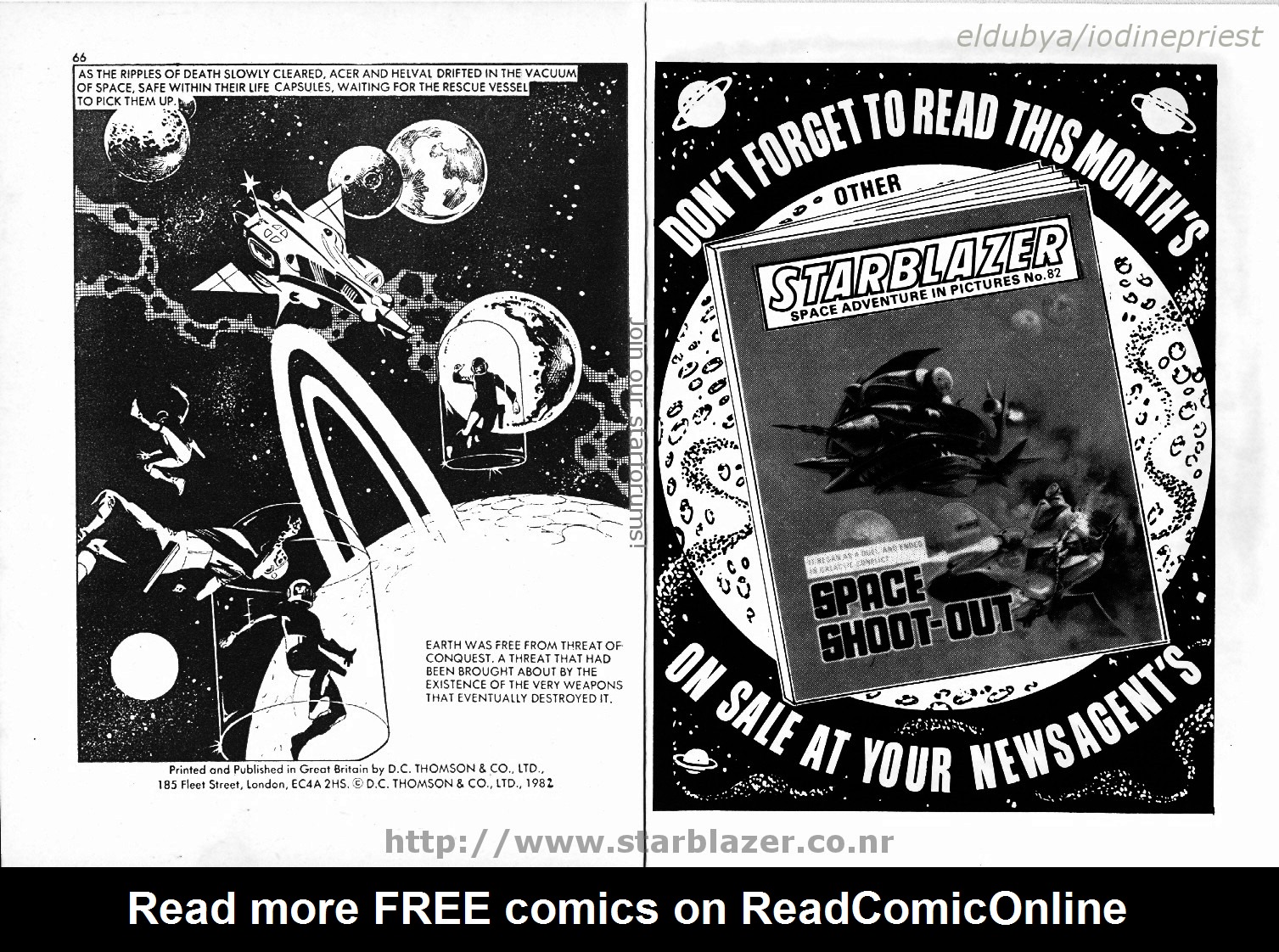 Read online Starblazer comic -  Issue #83 - 35
