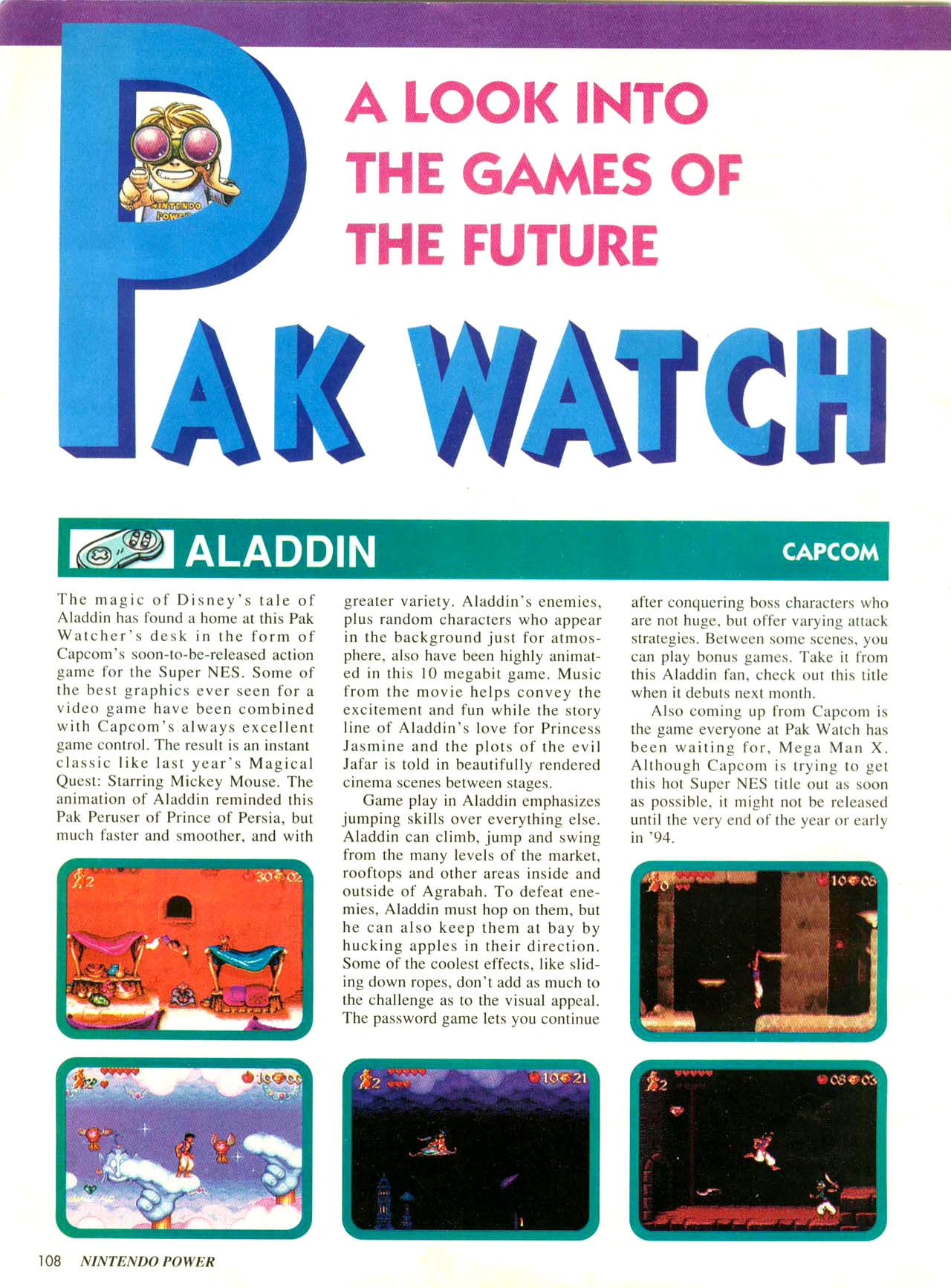 Read online Nintendo Power comic -  Issue #54 - 113