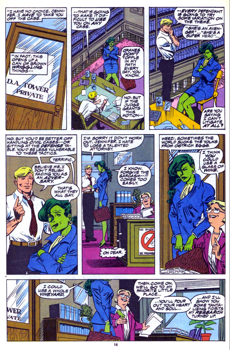 Read online The Sensational She-Hulk comic -  Issue #10 - 13