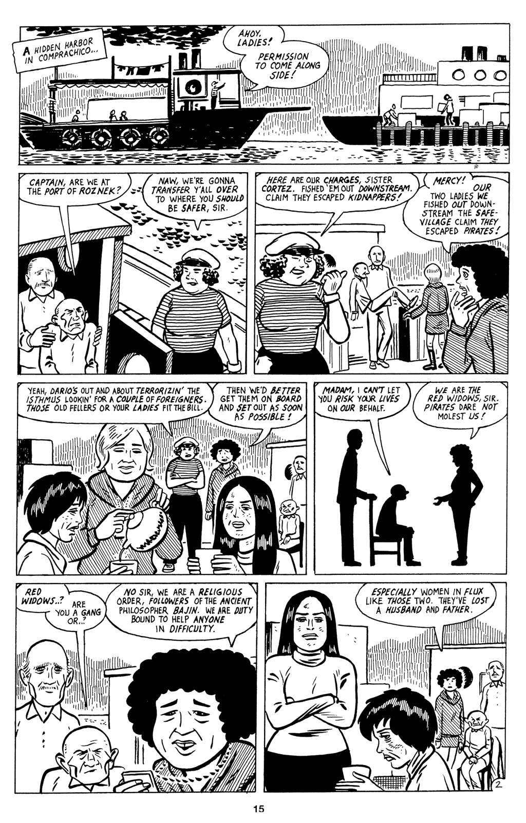 Read online Love and Rockets (2001) comic -  Issue #7 - 17