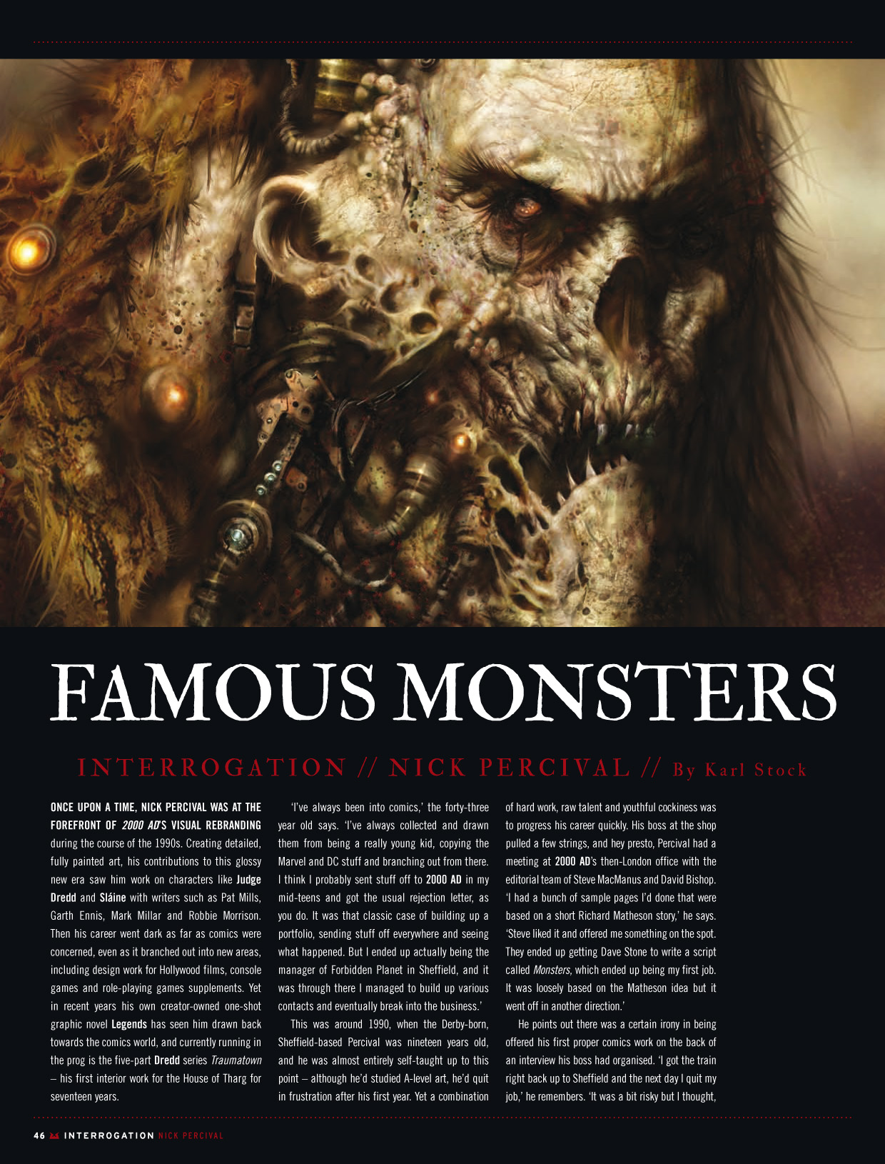 Read online Judge Dredd Megazine (Vol. 5) comic -  Issue #349 - 46