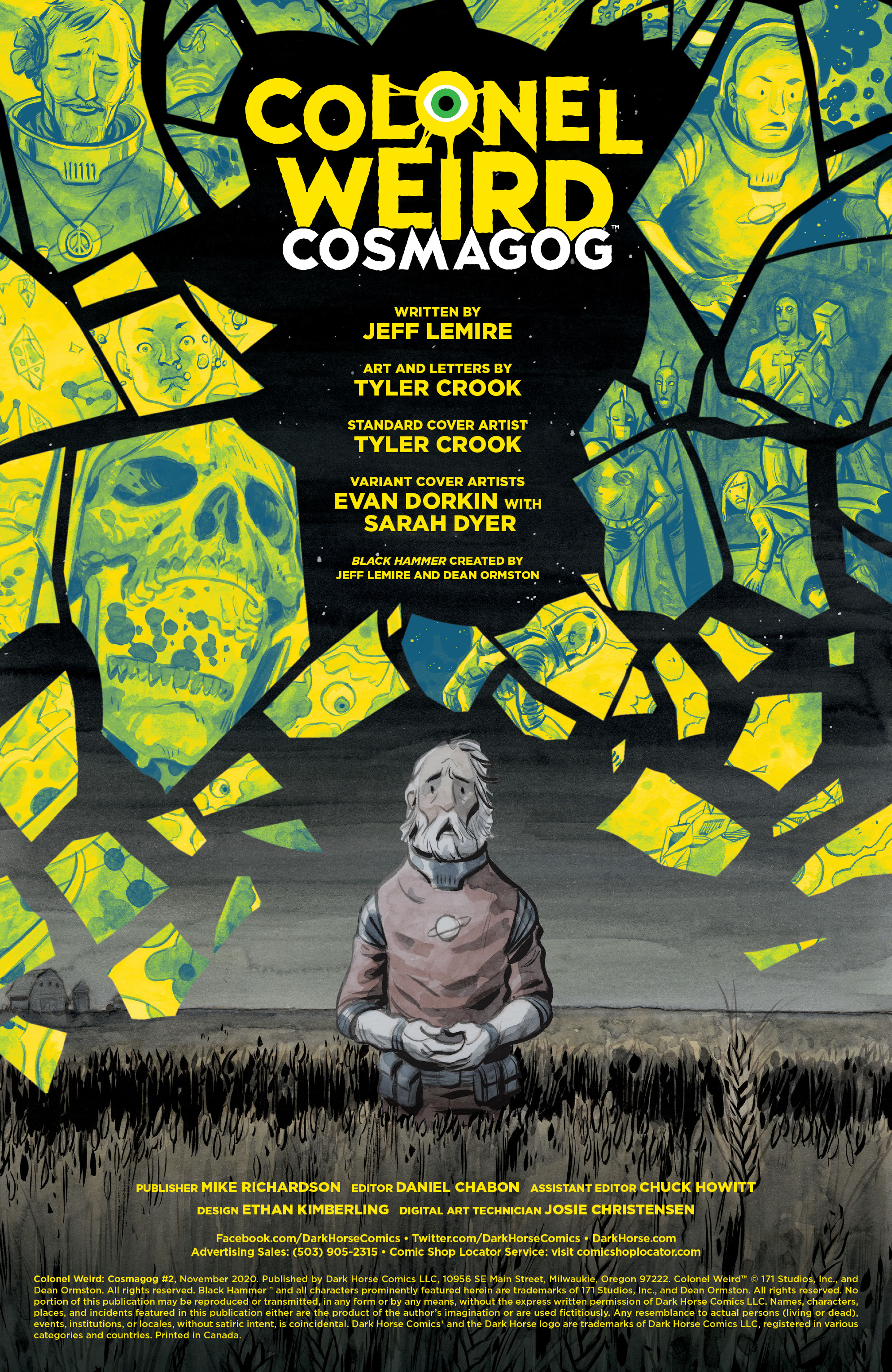 Read online Colonel Weird: Cosmagog comic -  Issue #2 - 2