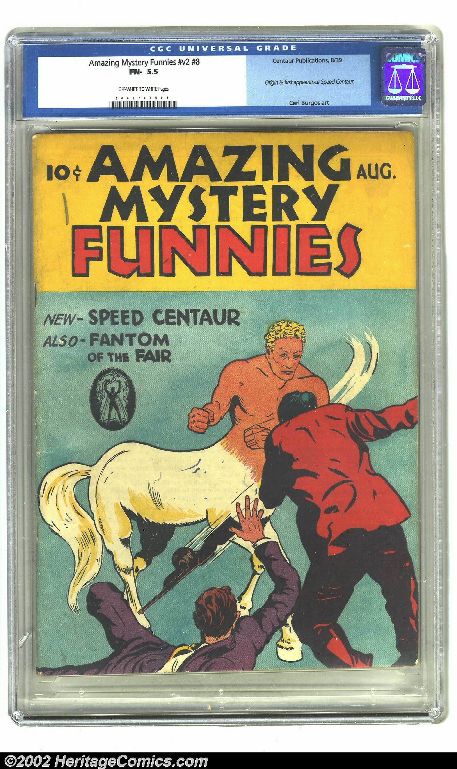 Read online Amazing Mystery Funnies comic -  Issue #12 - 1