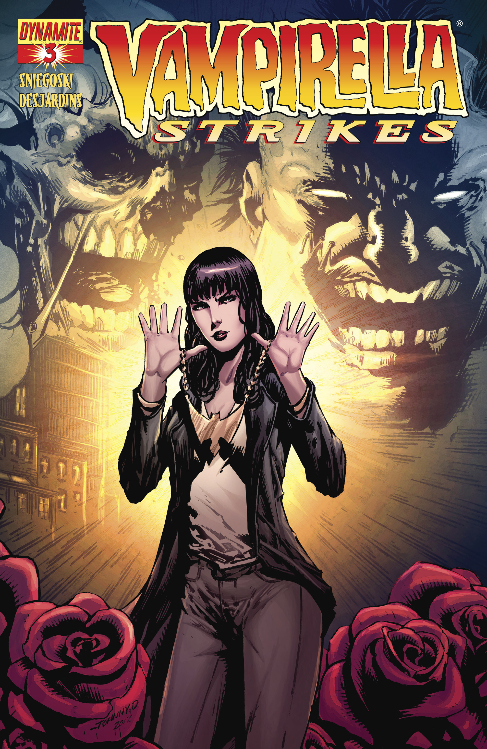 Read online Vampirella Strikes comic -  Issue #3 - 1