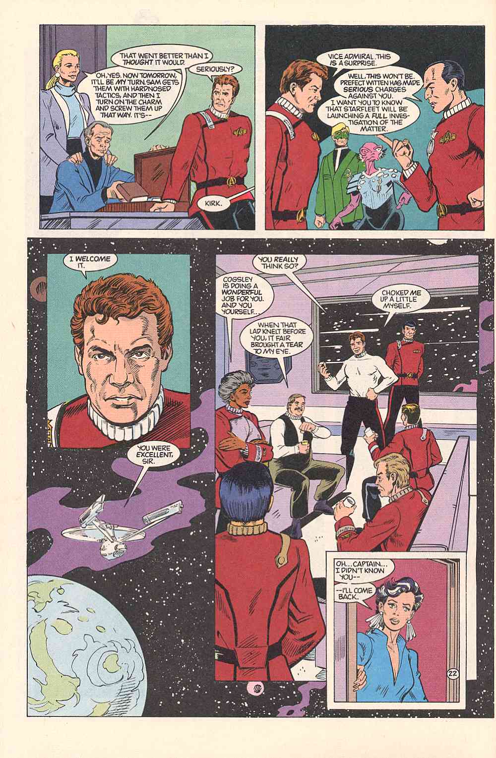 Read online Star Trek (1989) comic -  Issue #11 - 27