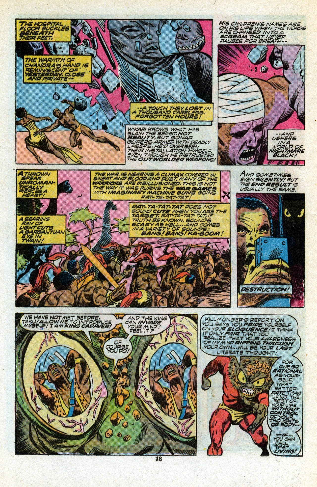 Read online Jungle Action (1972) comic -  Issue #17 - 19