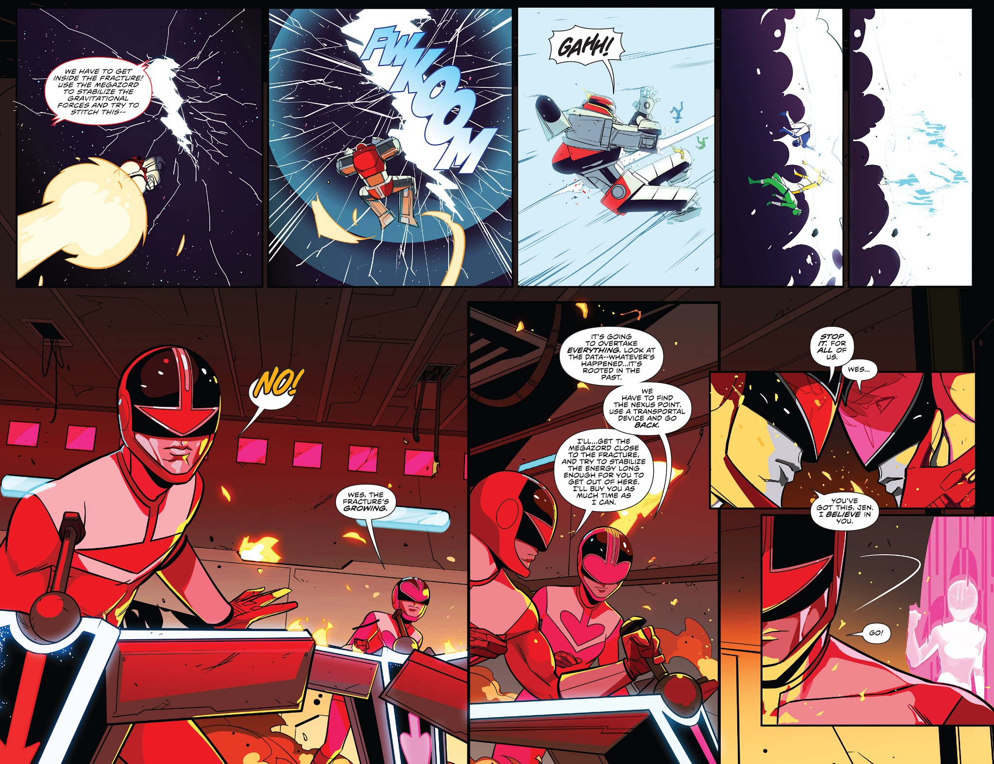 Read online Mighty Morphin Power Rangers comic -  Issue #25 - 4